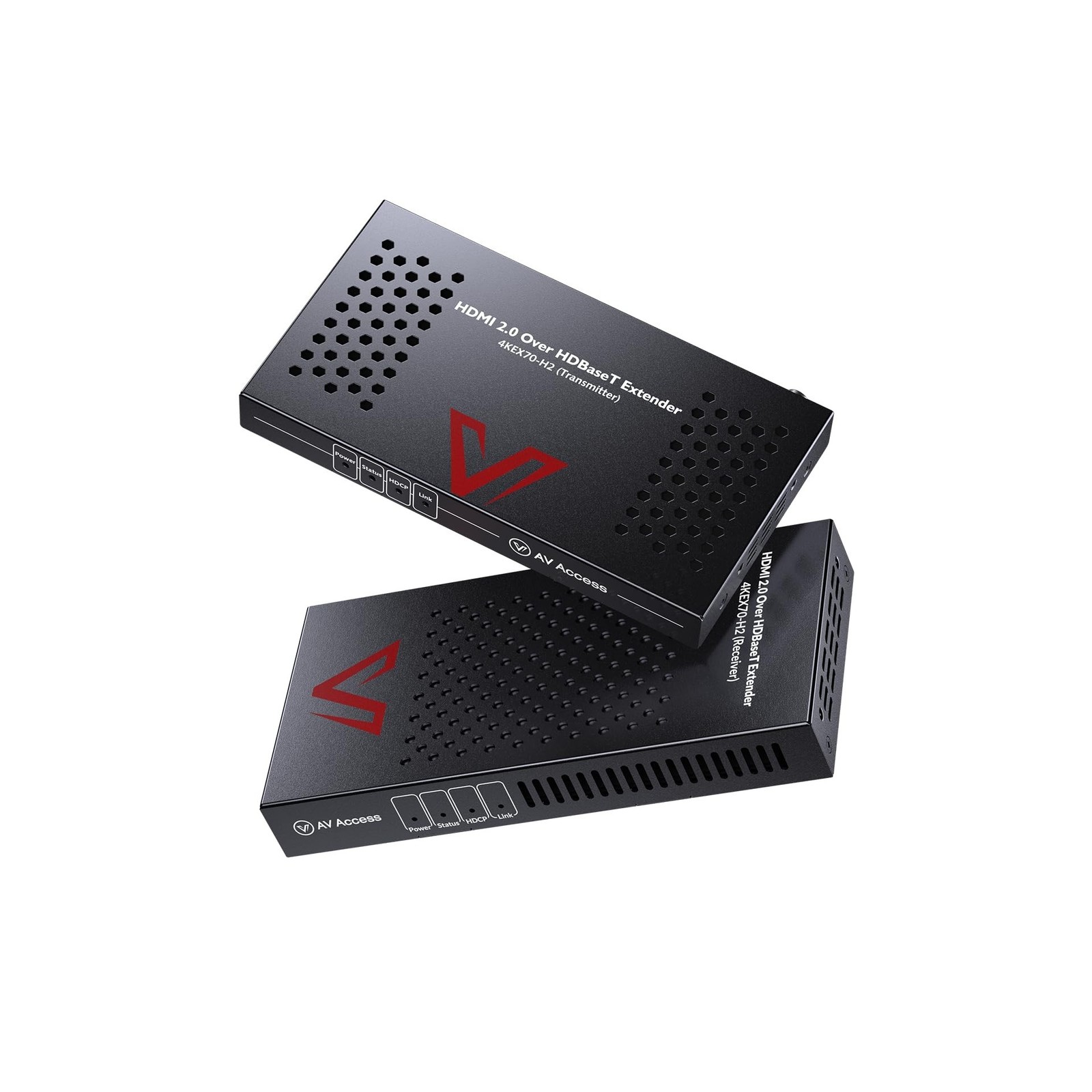 AV Access HDMI Extender Over Cat6a/7 4K@60Hz 4:4:4 HDR, HDBaseT 230ft Long Di...