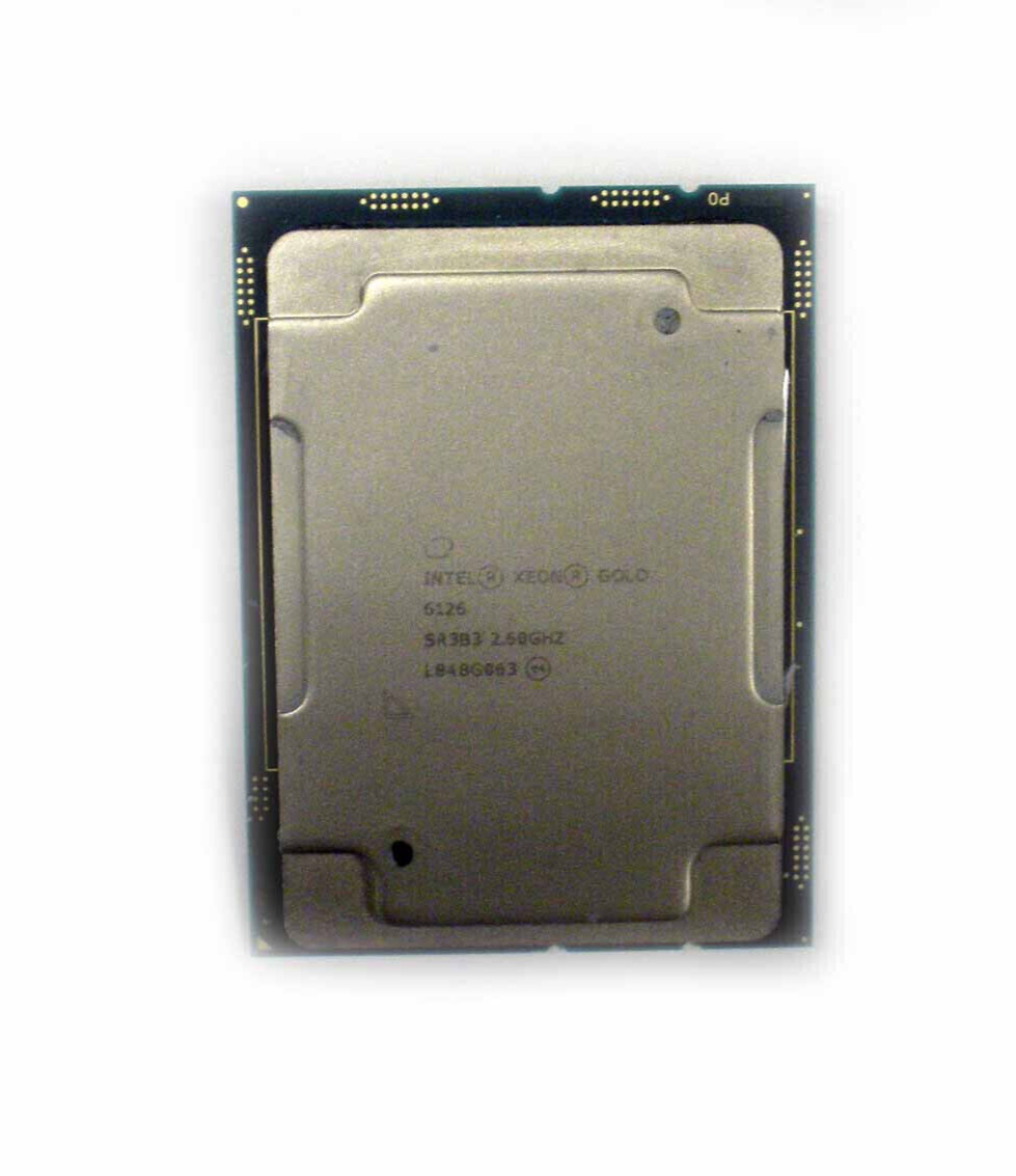 SR3B3 INTEL XEON GOLD 6126.2.60GHZ 12 CORE 19.25MB CPU PROCESSOR CD8067303405900