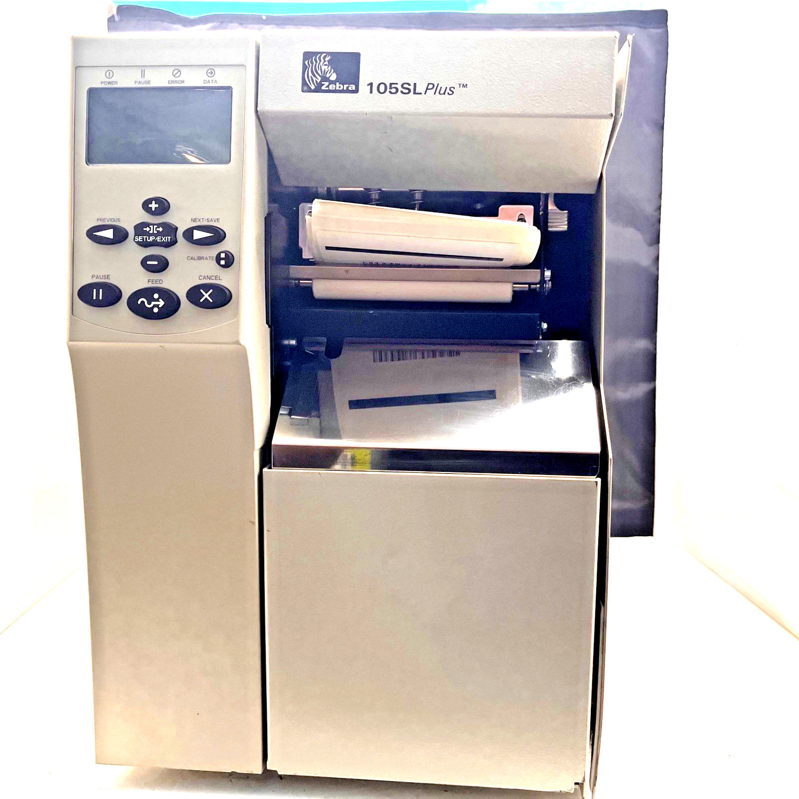 Zebra 105SL Plus TT/DT Industrial Label Printer 103-801-00000 Ethernet 300dpi