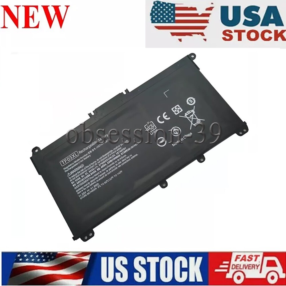 TF03XL Replacement Battery Li-polymer for HP Pavilion Laptops 15-CC 15-CD