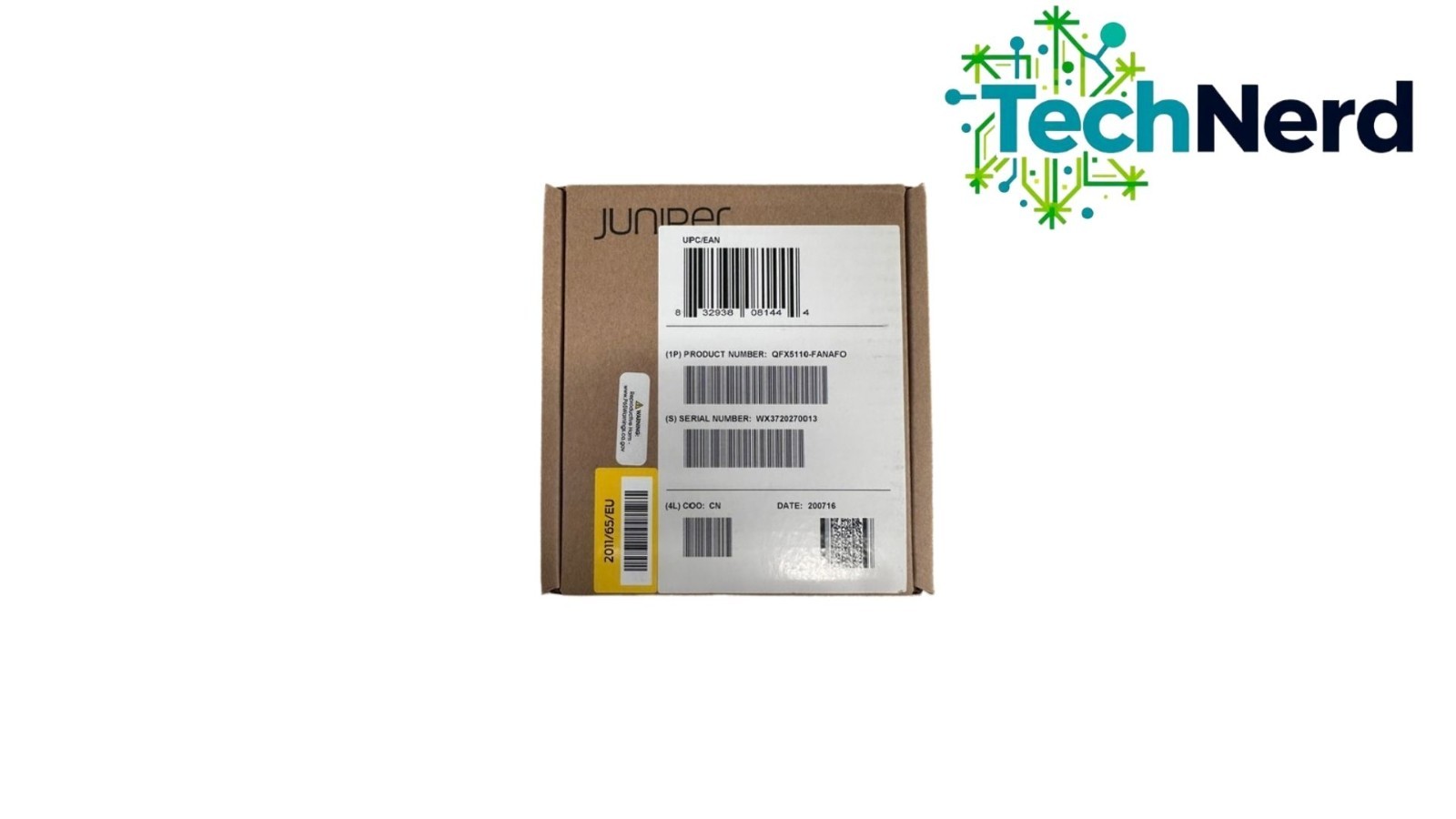 QFX5110-FANAFO Juniper QFX5110-FANAFO QFX5110 Series Front-to-Back Airflow