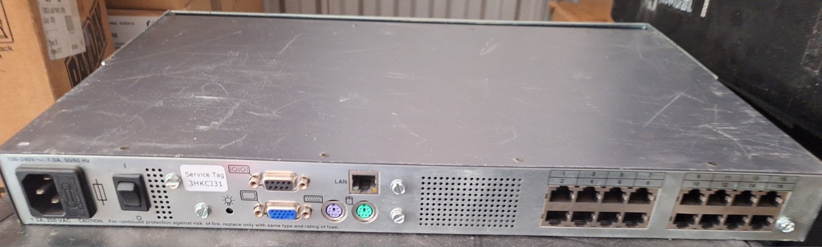 Dell 2161DS IP500 16 Port KVM Over IP Switch 520‑275‑007