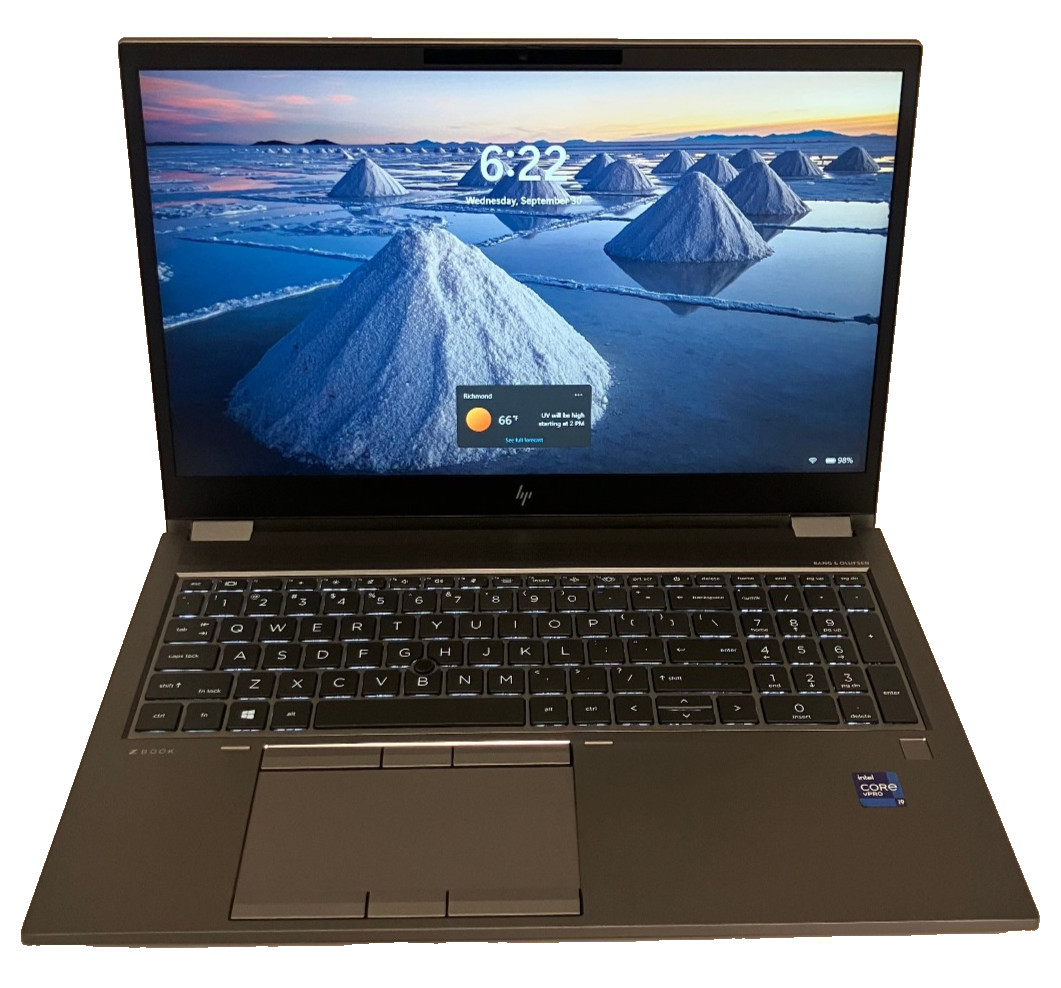 HP ZBook Fury 15" G8 NVIDIA RTX A3000 6GB 2.6GHz Intel Core i9-11950H 32GB 1TB