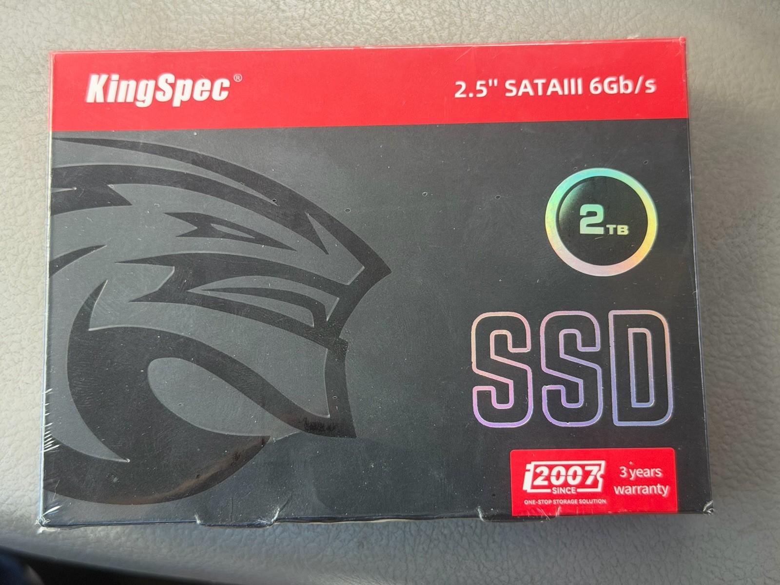 KingSpec P3-2TB 2TB 2.5" SATAIII 6Gb/s Internal SSD New/Sealed (C32043880)