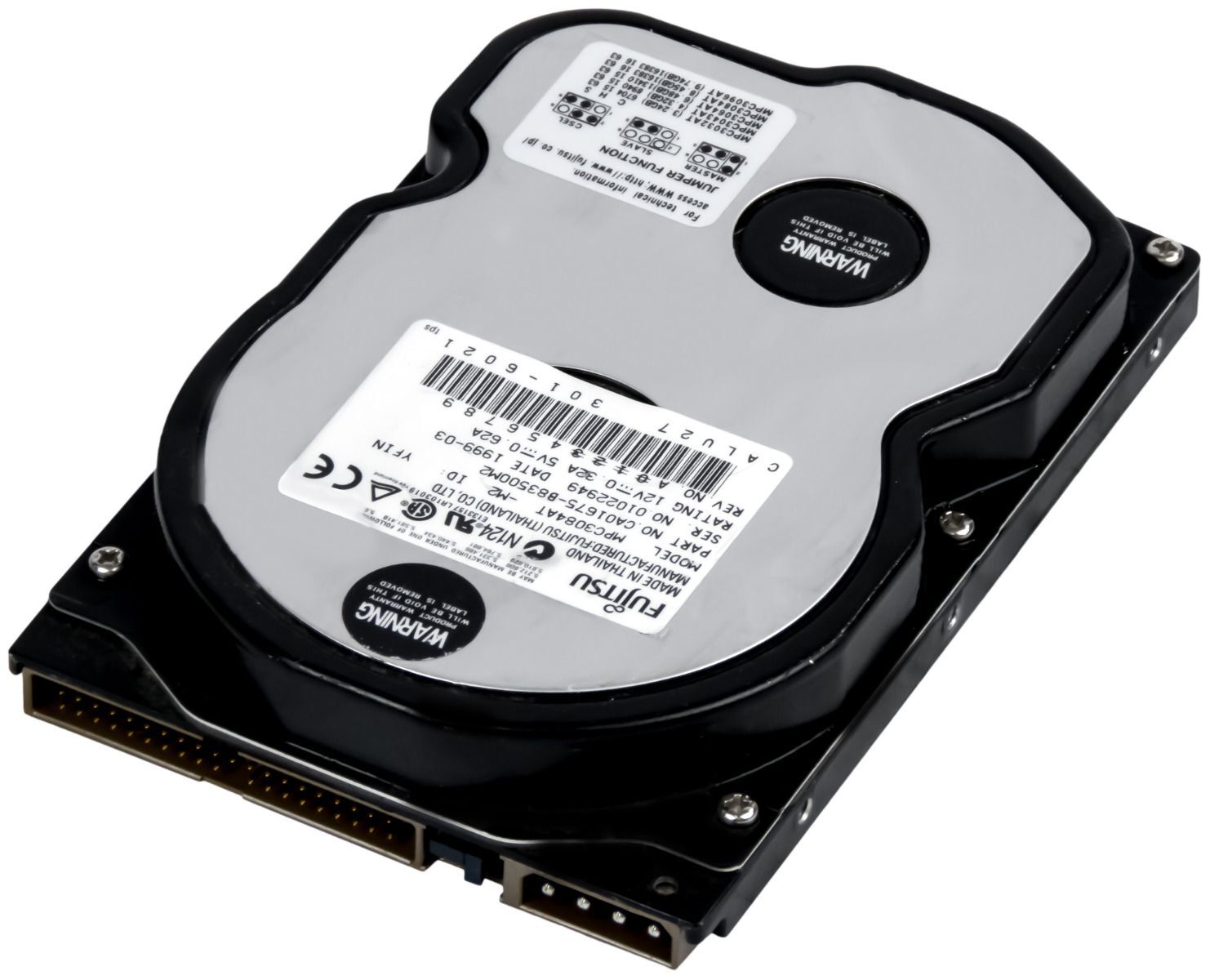 HARD DRIVE FUJITSU MPD3084AT 8.4GB 5400RPM 512KB CACHE PATA IDE ATA 3.5'' inch