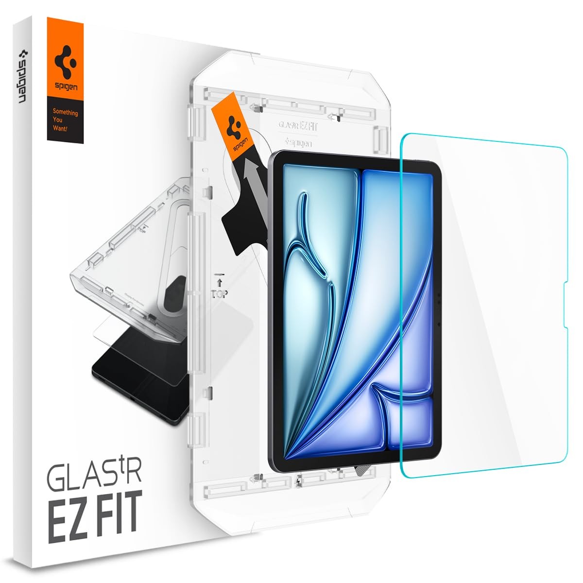 Spigen GlasTR EZ FIT Screen Protector for iPad Air 11" M2-M4 (2024-2026)
