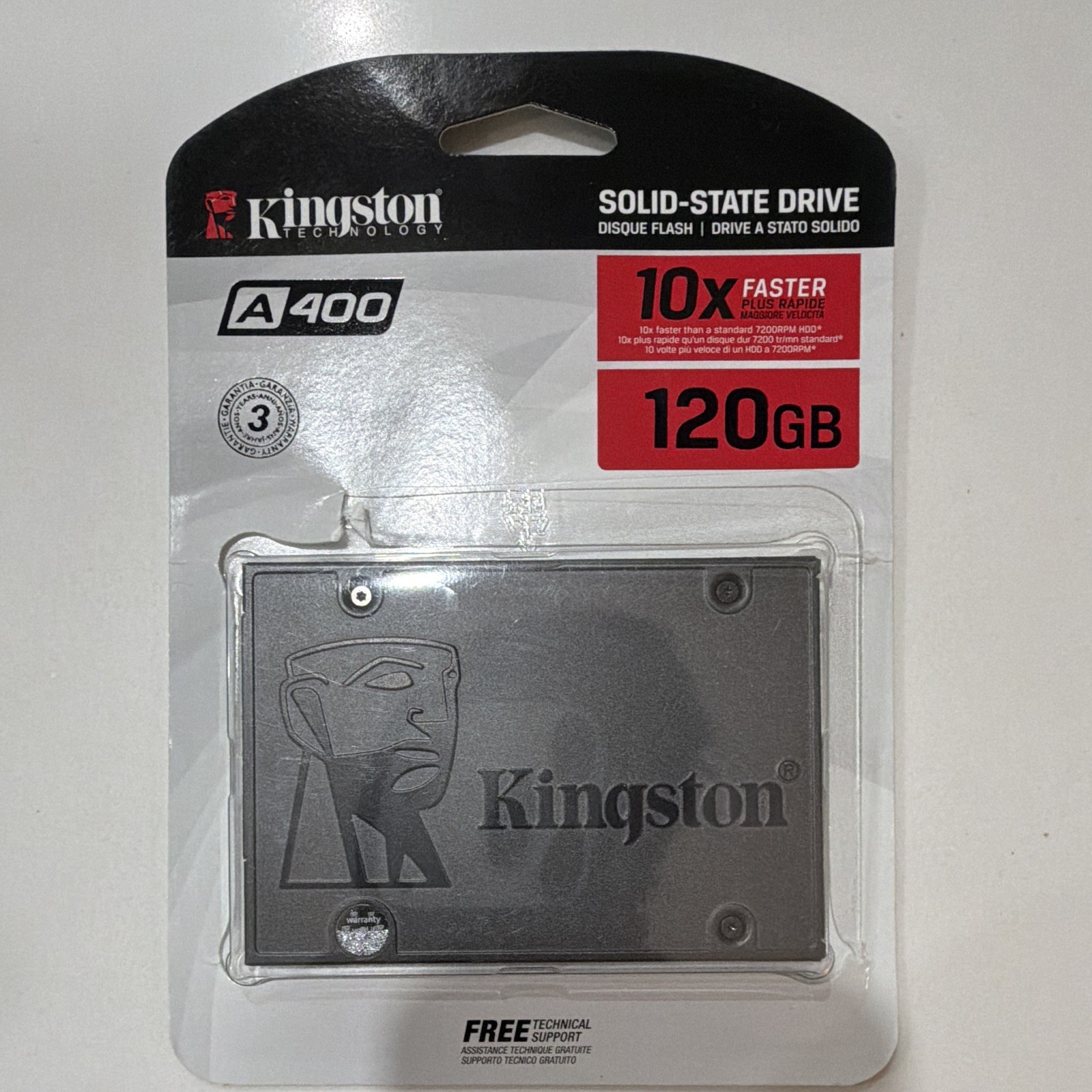 Kingston A400 2.5 Inch 120GB Solid State SSD