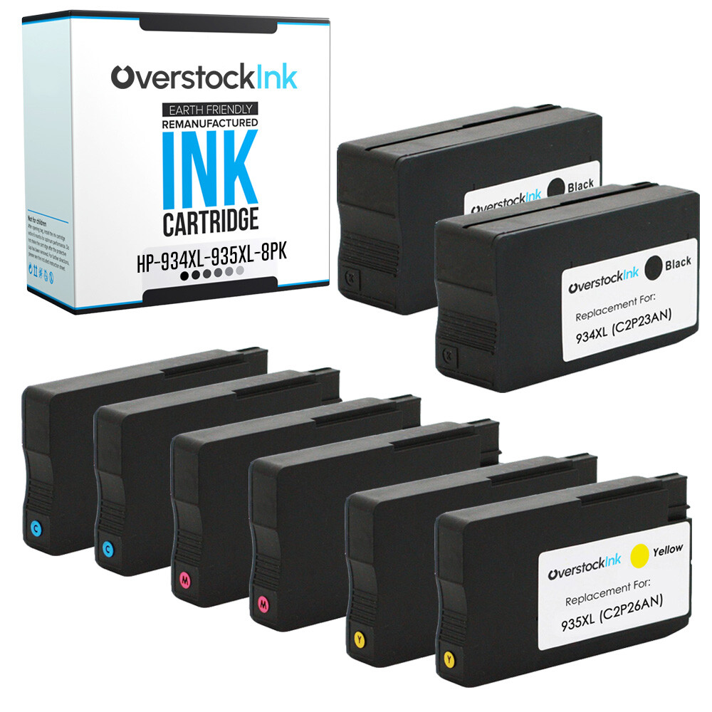 8X Compatible OSI Ink 934XL 935XL Cartridge for HP OfficeJet 6220 6230 6830 6835