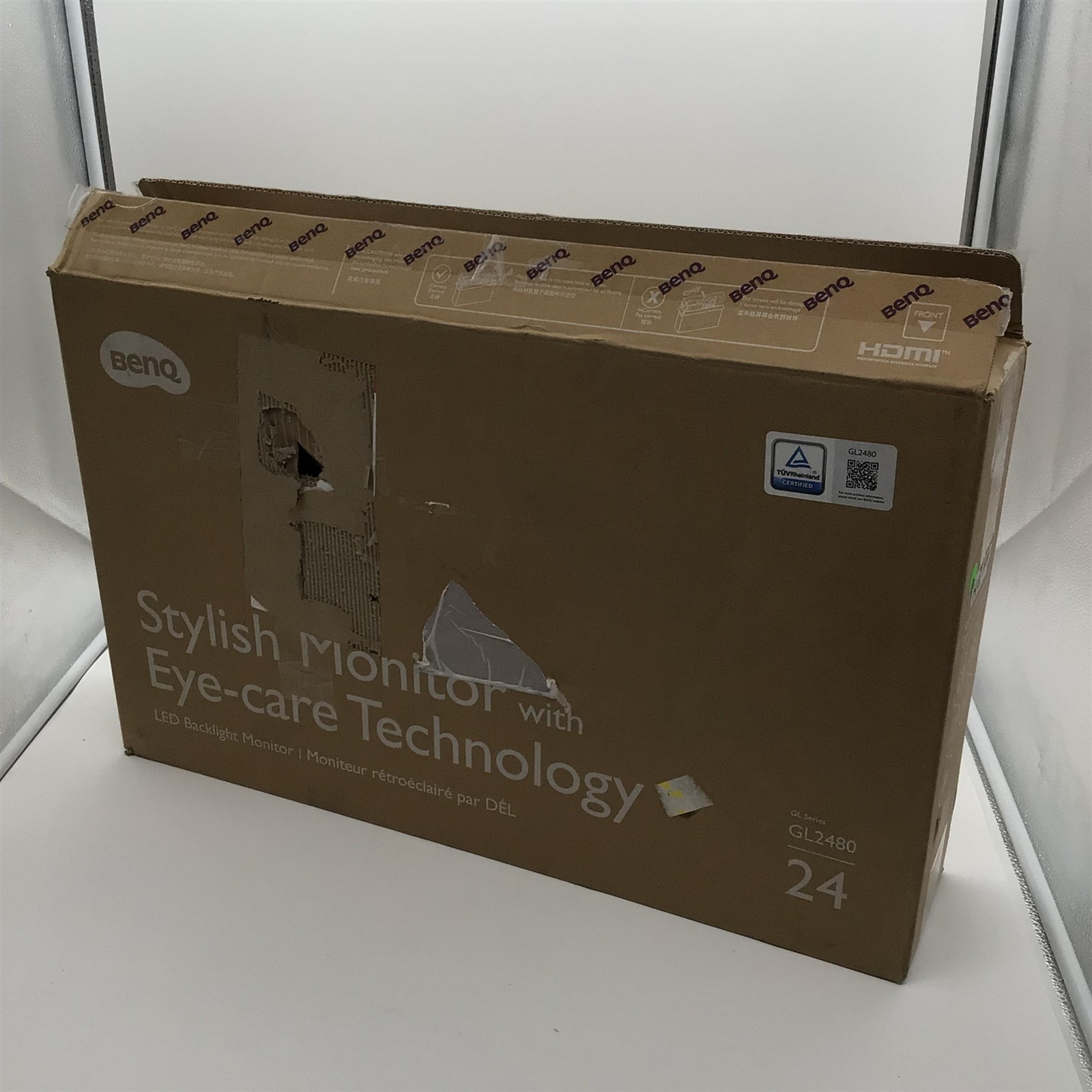 New Open Box BenQ GL2480-B 24” Full HD 1080p Monitor