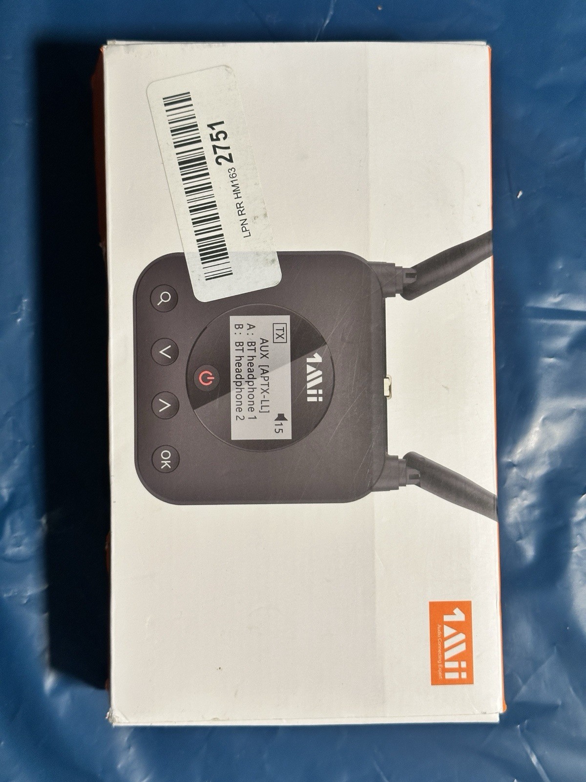 1Mii B06TX+ Long Range Bluetooth 5.3 Transmitter for TV/PC/Projector