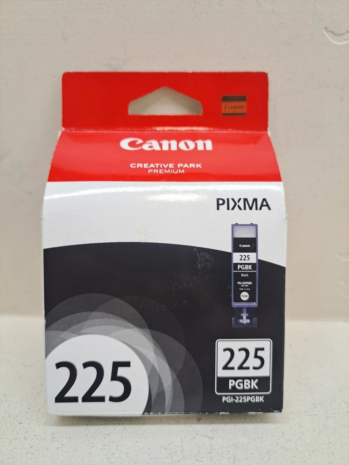 Canon Pixma 225 PGBK Genuine Black Ink Cartridge - NEW OPENED PACKAGING