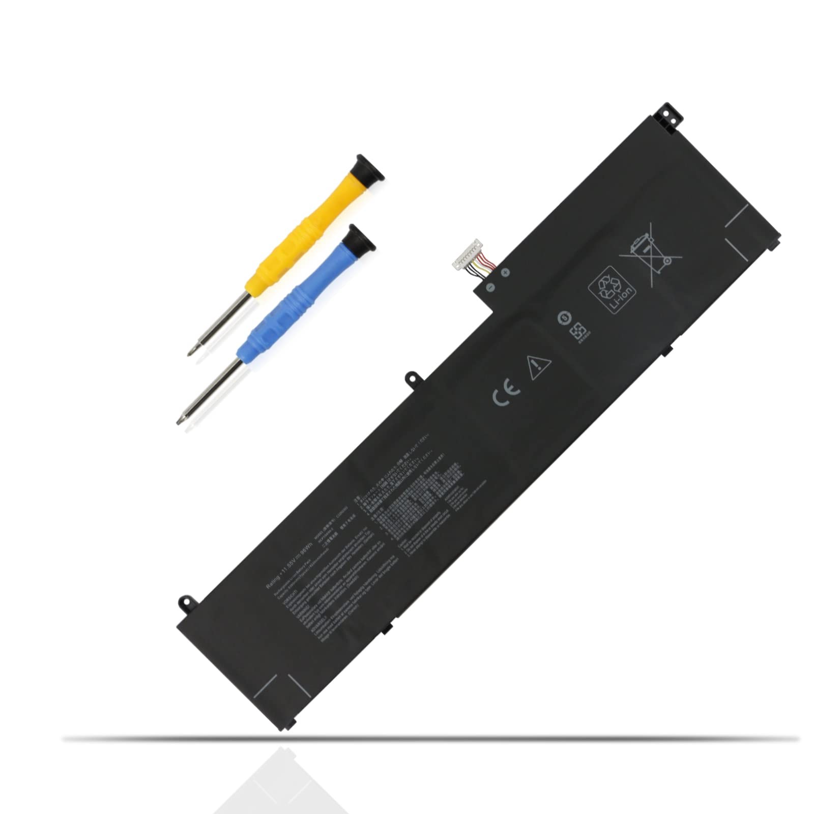 MULS 96Wh Laptop Battery for Asus ZenBook Pro 15