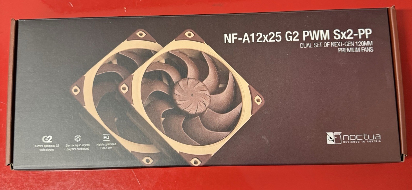 Noctua Nf-A12X25 G2 PWM Sx2-Pp, High-Performance Quiet Fans 2X120Mm | High Airfl