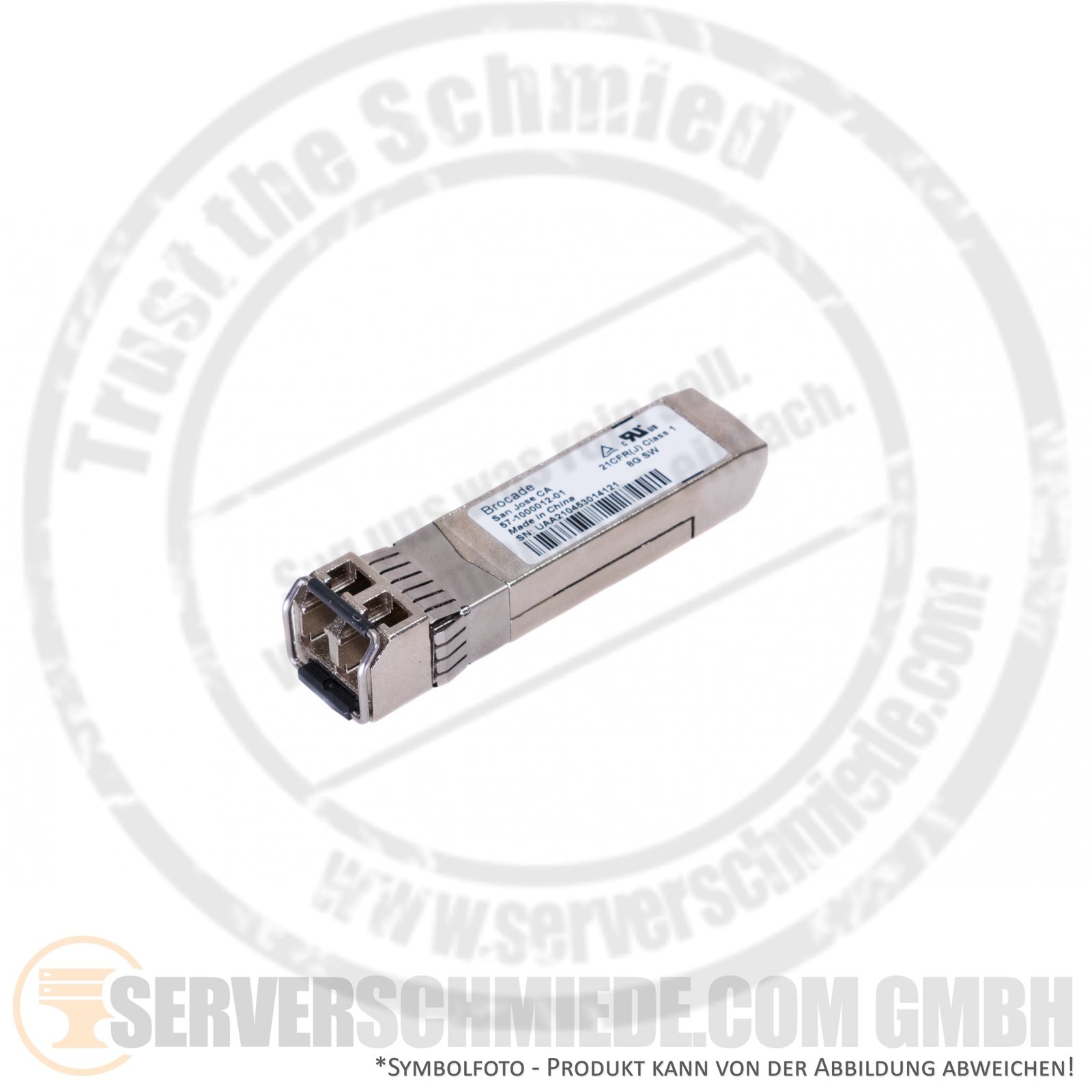 IBM Brocade GBIC 8Gb SFP+ Transceiver 850nm 57-1000012-01 21CFR Class1 FC Fibre