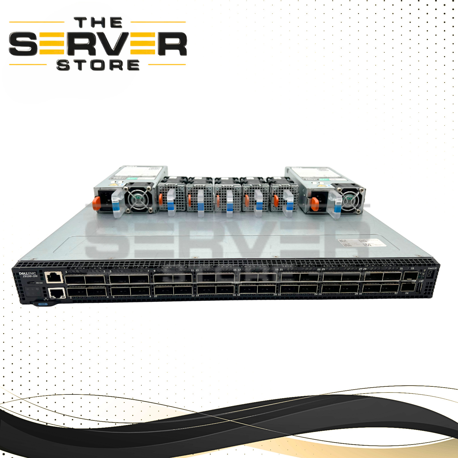 Dell EMC 32 Port 100Gb QSFP28 2x 10Gb SFP+ Network Switch Z9100-ON