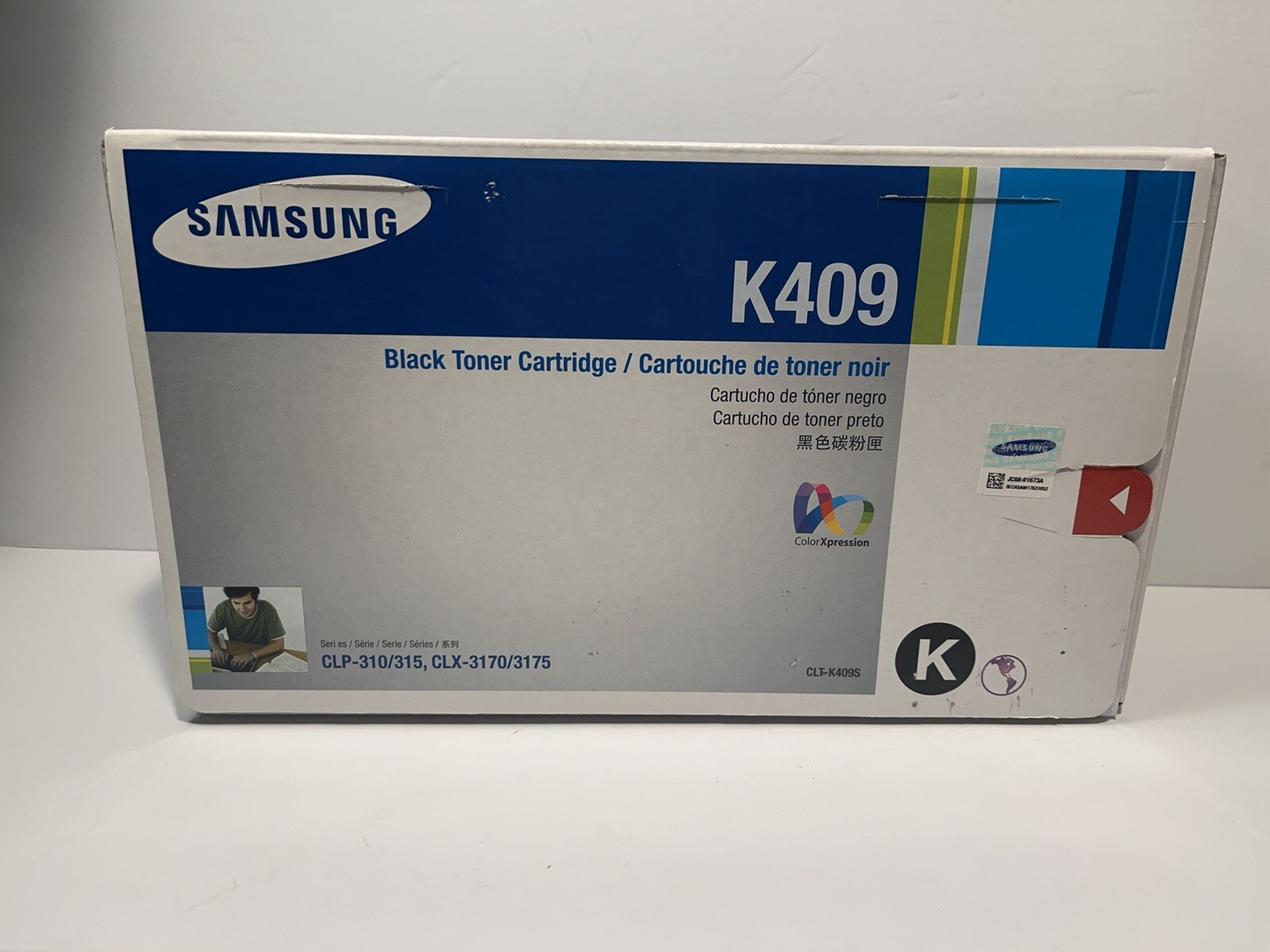 SAMSUNG K409 Black Toner Cartridge CLT-K409S New in Box 
