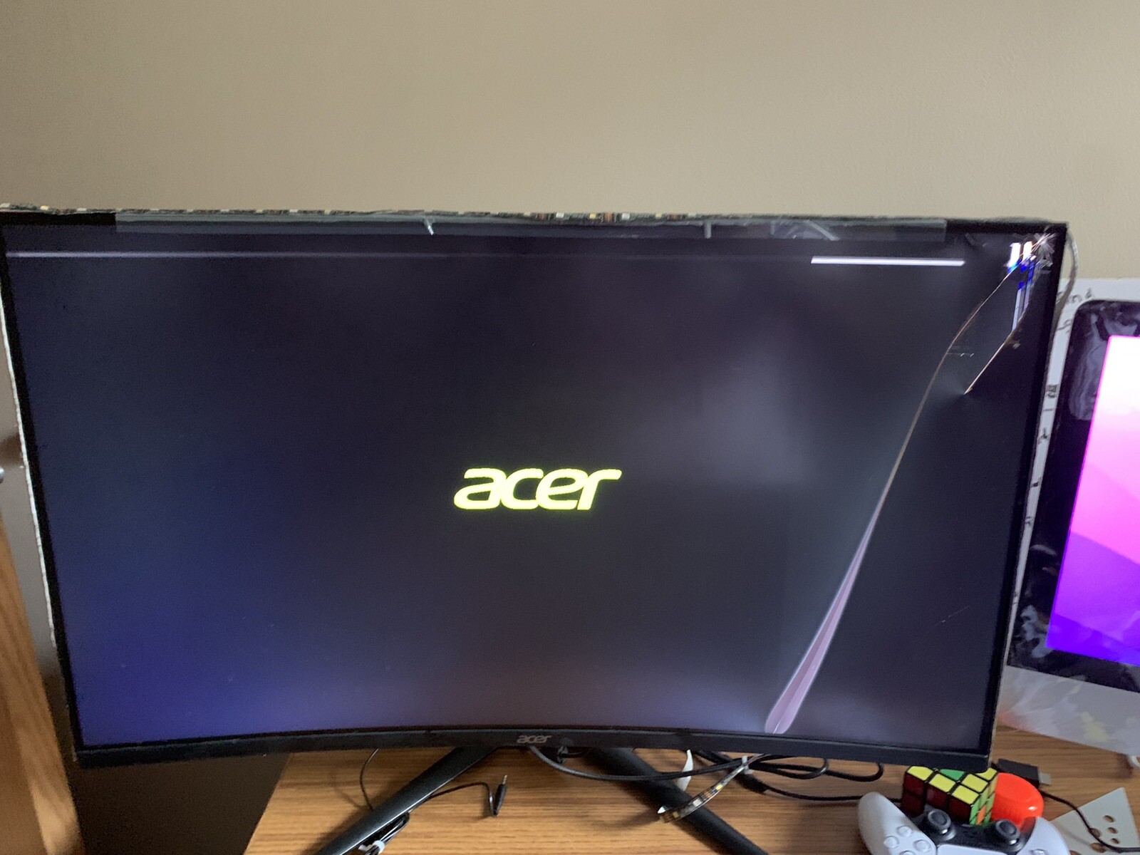 Acer ED320QR Sbiipx 31.5" Full HD Curved Monitor (UM.JE0AA.S01)