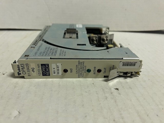 TELLABS 81.5542B-FC-REV-H, SNCPWXHFAF, TITAN-OC OPT PT LG RCH
