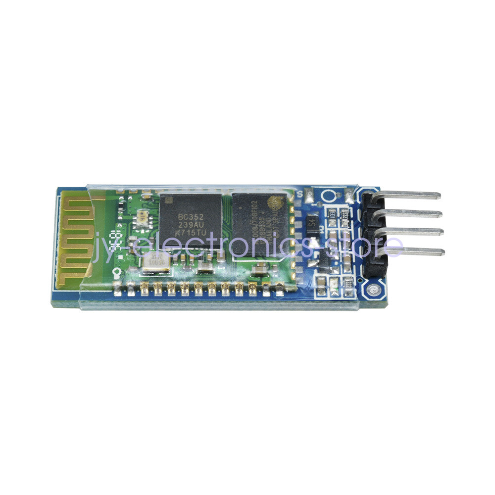 2x Wireless Serial 4 Pin Bluetooth RF Transceiver Module HC-06 RS232+Backplane