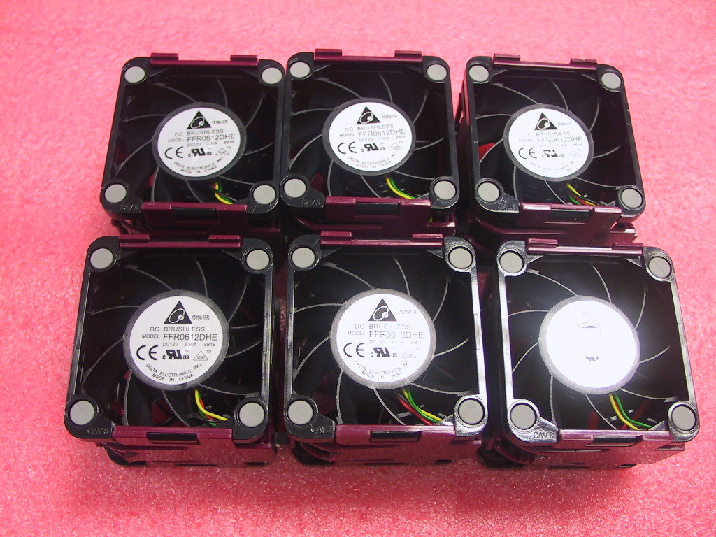 Lot of 6 HP ProLiant DL380 DL385 G5P G6 G7 Server Cooling Fans 496066-001 