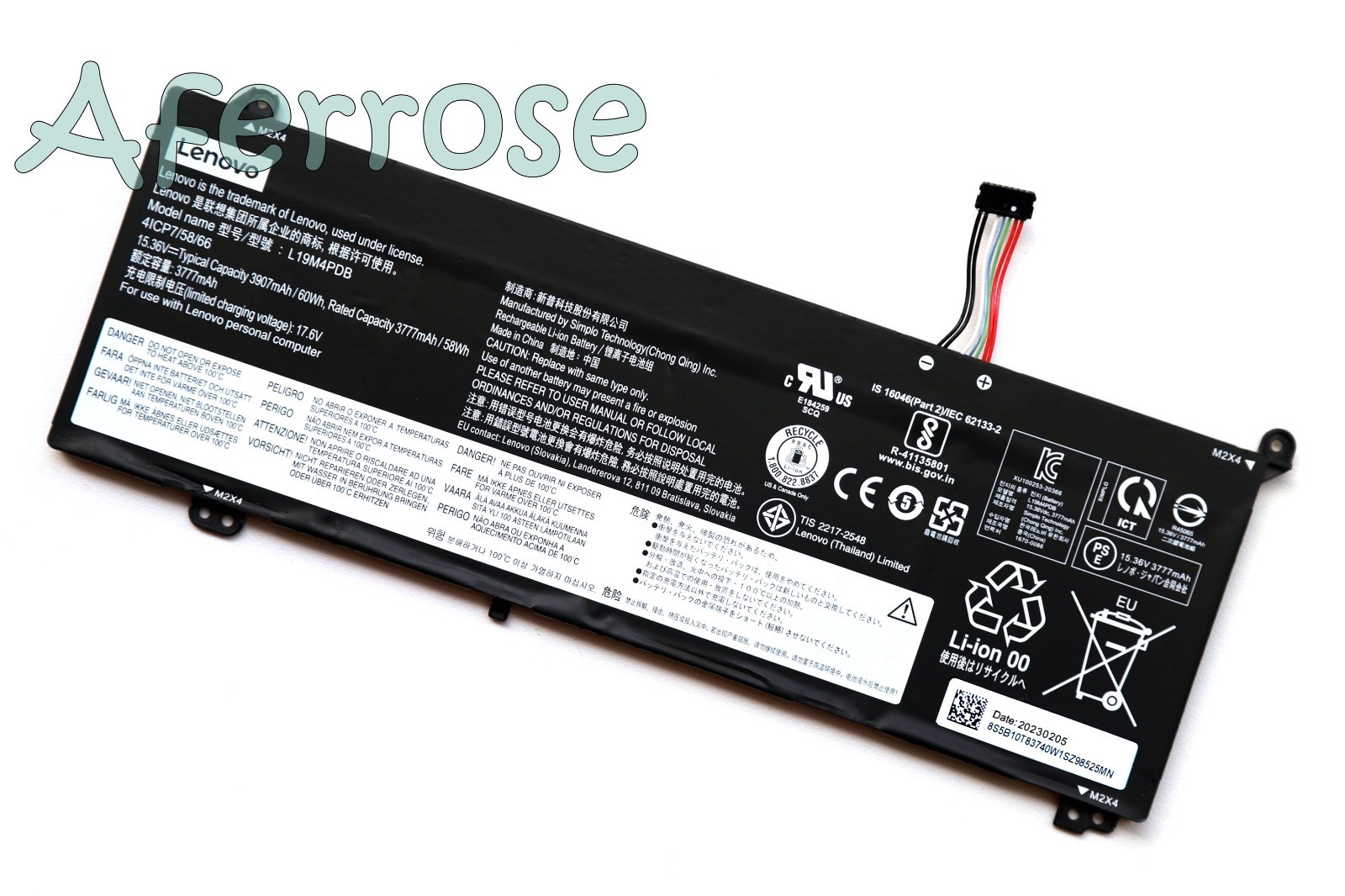 Genuine L19C4PDB L19M4PDB Battery for Lenovo ThinkBook 14 15 G2 G3 14s Yoga ITL