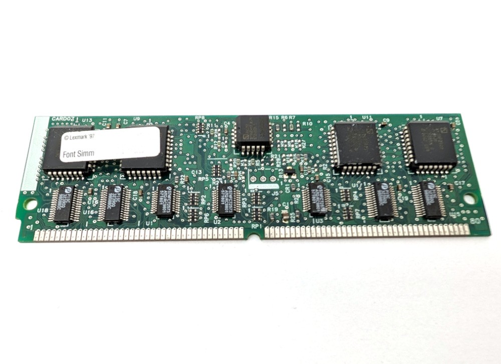 Lexmark 43H0245 Flash Memory 2MB DIMM RAM Printer Storage