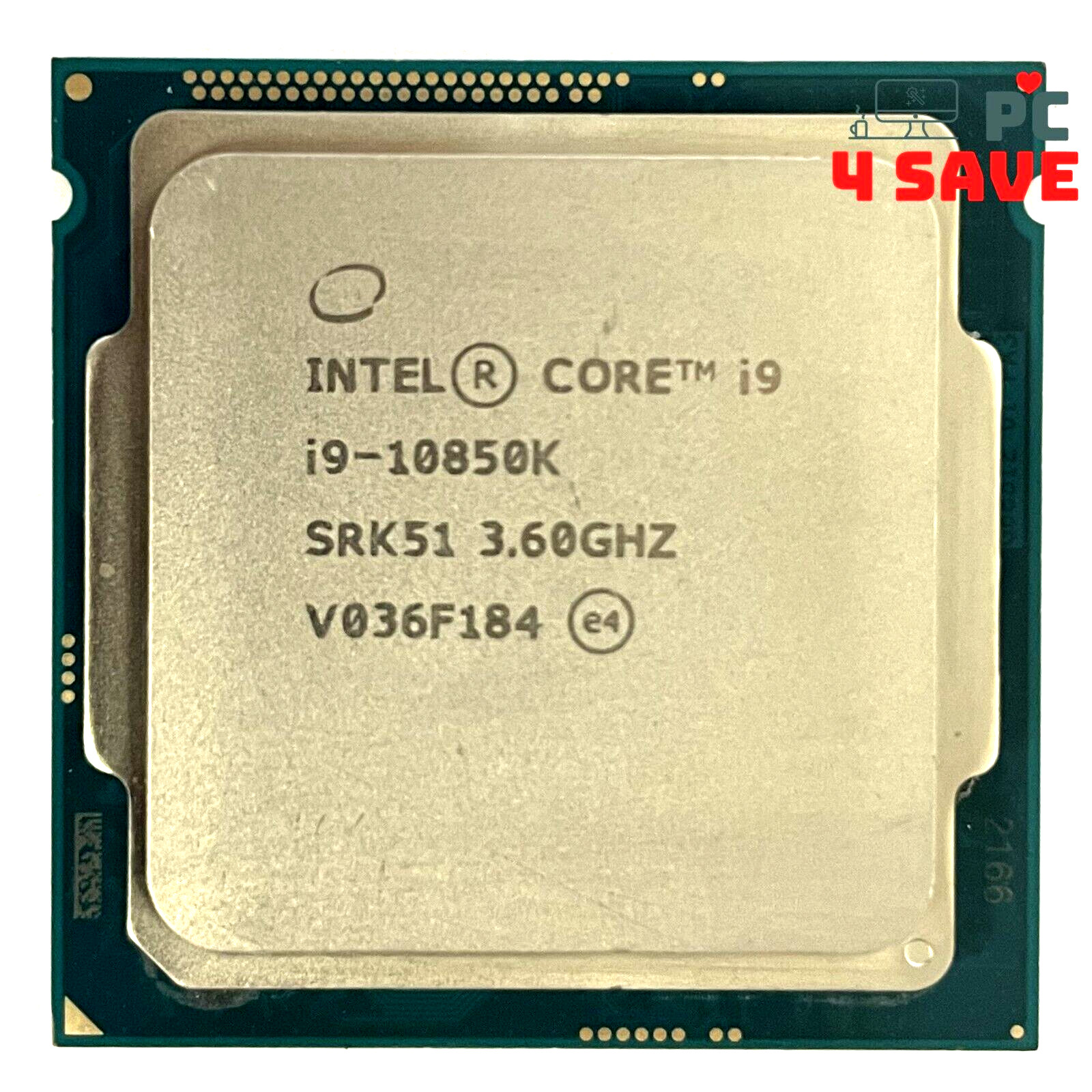 10th Gen Intel Core i9-10850K 3.6GHz (Turbo 5.1GHz) 20MB 10-Core LGA1200 SRK51