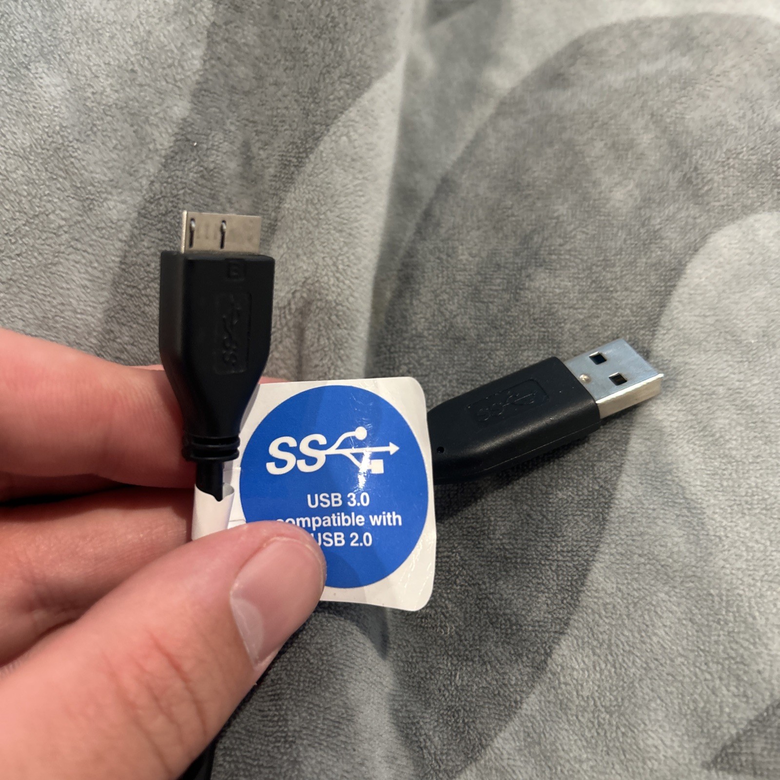 Authentic 4FT USB3.0 Cable Micro USB for Western Digital My Book External HDD