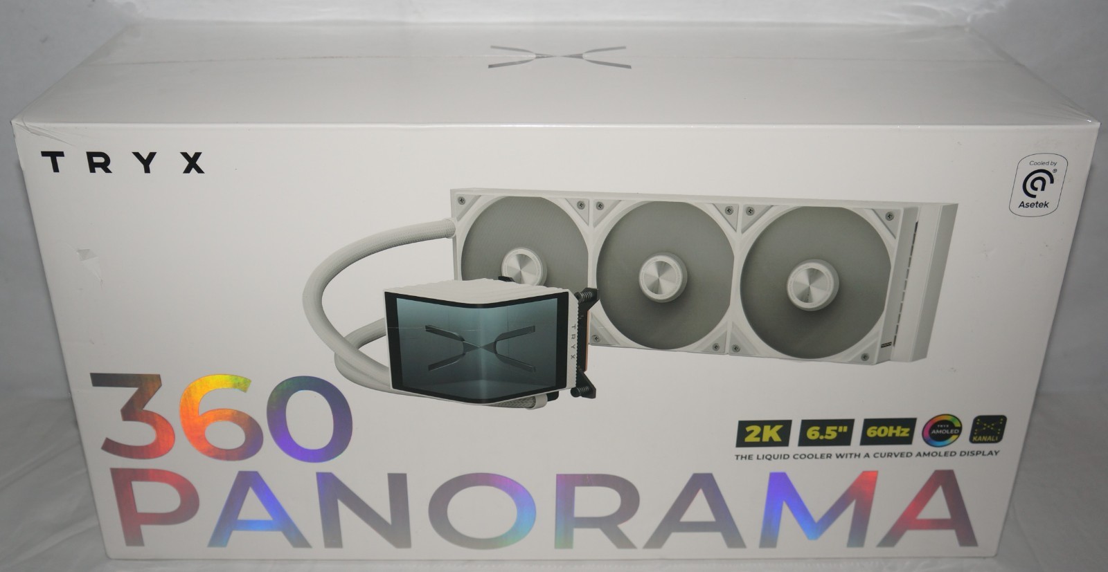 New TRYX LP360NDS3MG1W Panorama 360 360mm All in One Liquid CPU Cooler Kit-White