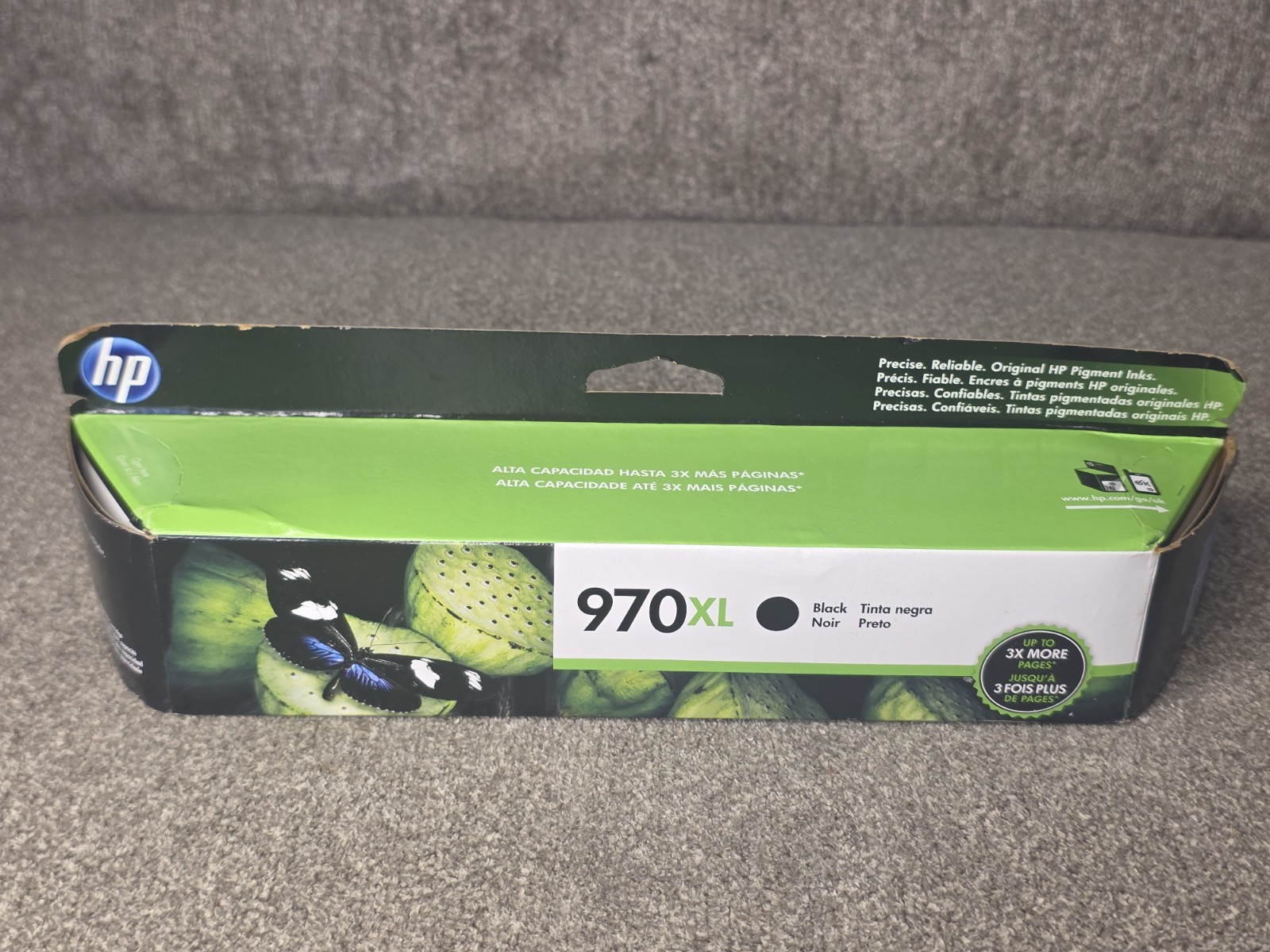 Genuine HP 970XL Black Ink Cartridge CN625AM OEM New Sealed Box Exp 2022