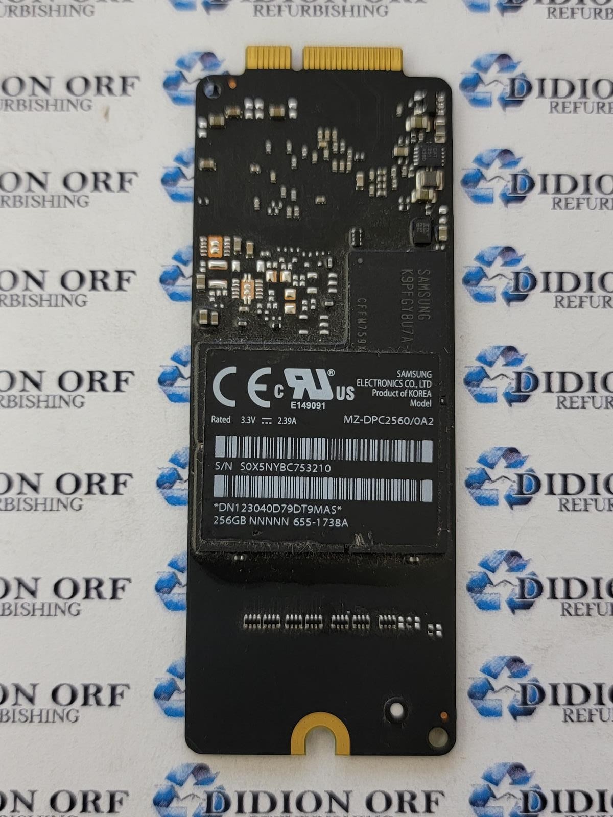 SAMSUNG 256GB APPLE 12+16 Pin SSD MZ-DPC2560/0A2, Grade A+, SKU 24738