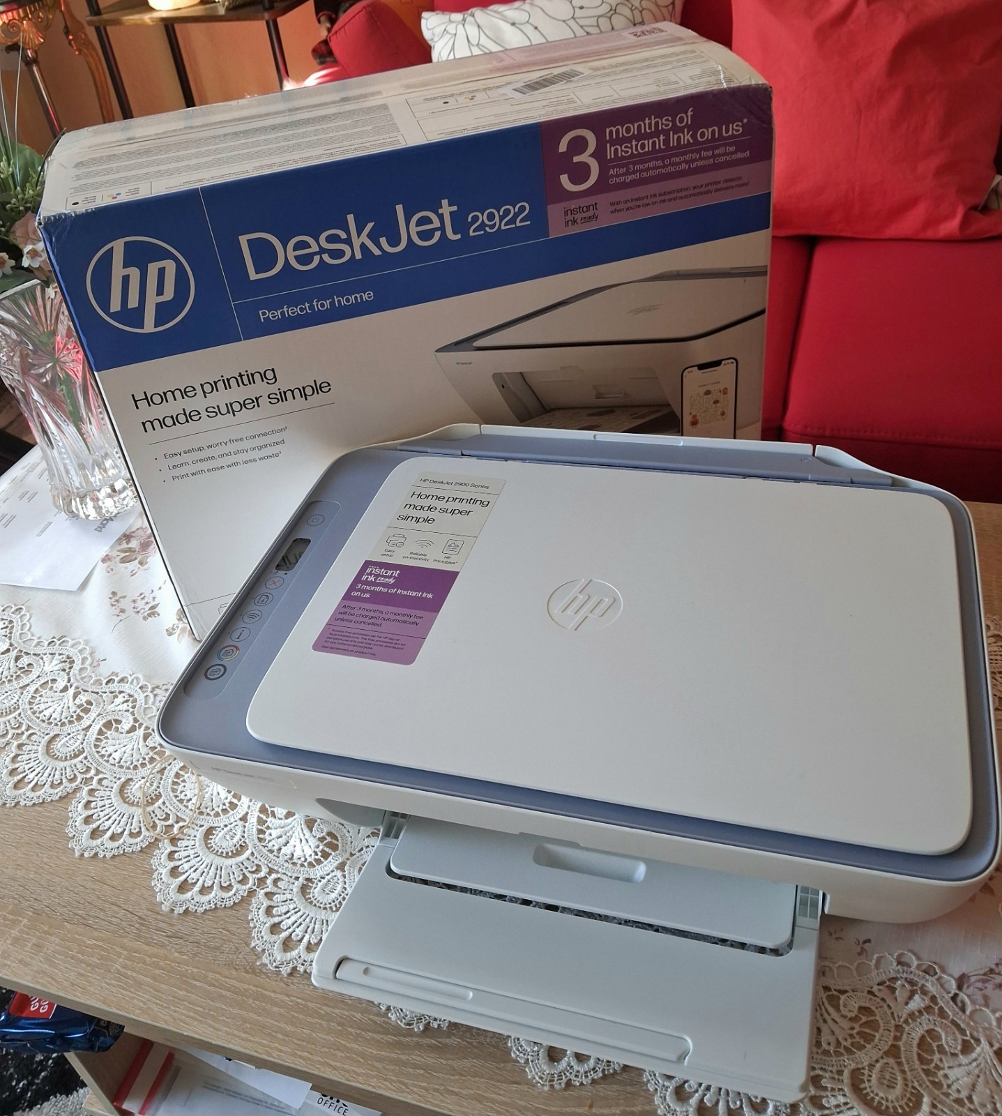 HP Deskjet 2922 Multifunction Printer Wi-Fi Wi-Fi