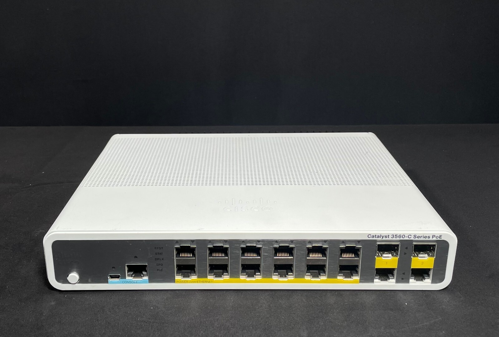 Cisco WS-C3560C-12PC-S 12 Port PoE+ 3560C Switch - Same Day Shipping