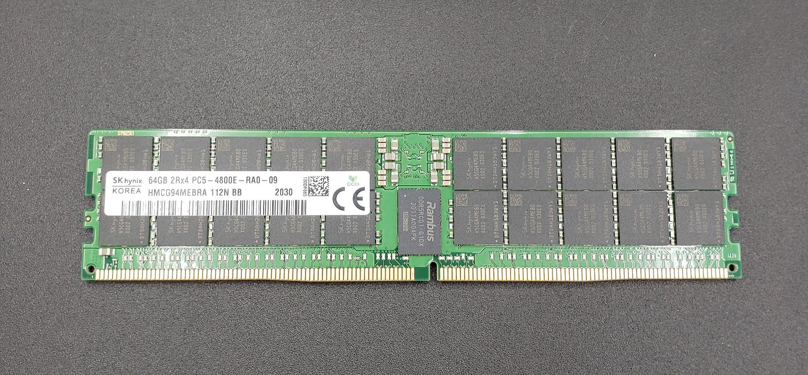SK HYNIX 64GB 2Rx4 DDR5 PC5 4800mhz Server Memory RAM HMCG94MEBRA 112N BB ECC