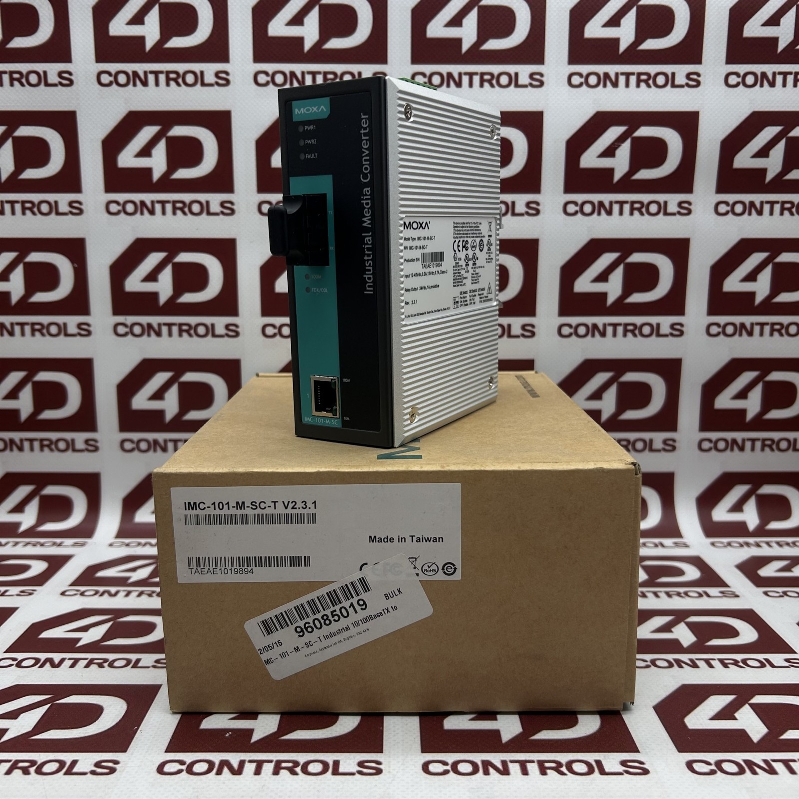 IMC-101-M-SC-T | Moxa | Media Converter, 12-45VDC, Opened