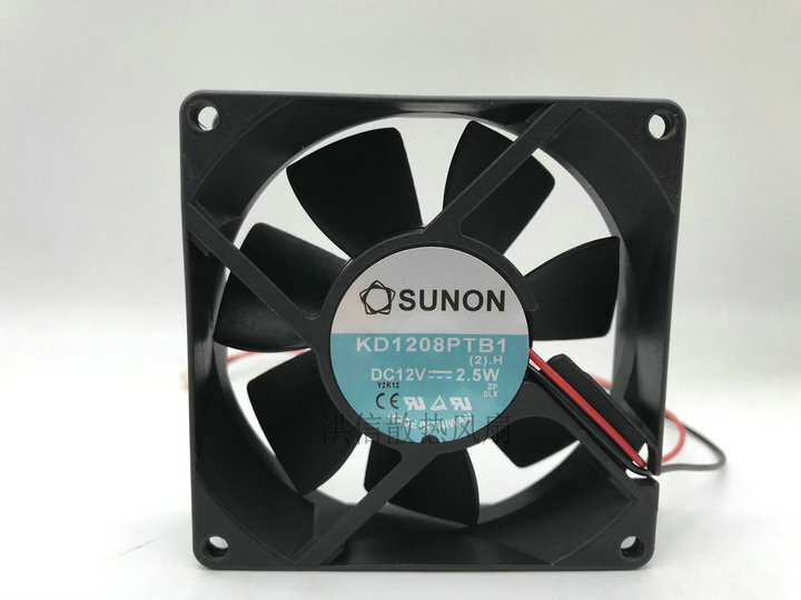 SUNON KD1208PTB1 8025 DC12V 2.5W 8cm Chassis Fan