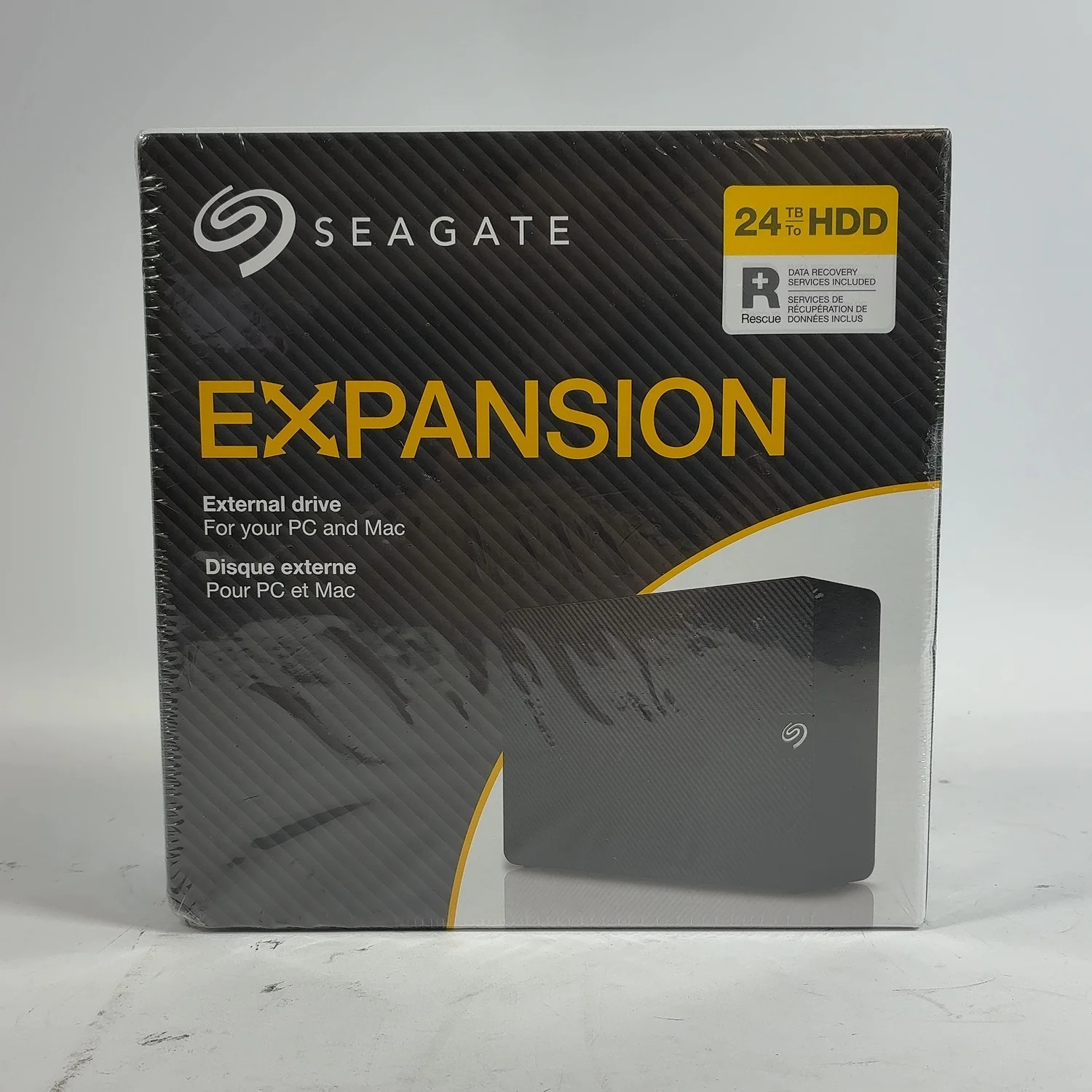 New Seagate 3.5" SRD0NF2 24TB Micro USB-B to USB-A HDD 3JSAP4-570