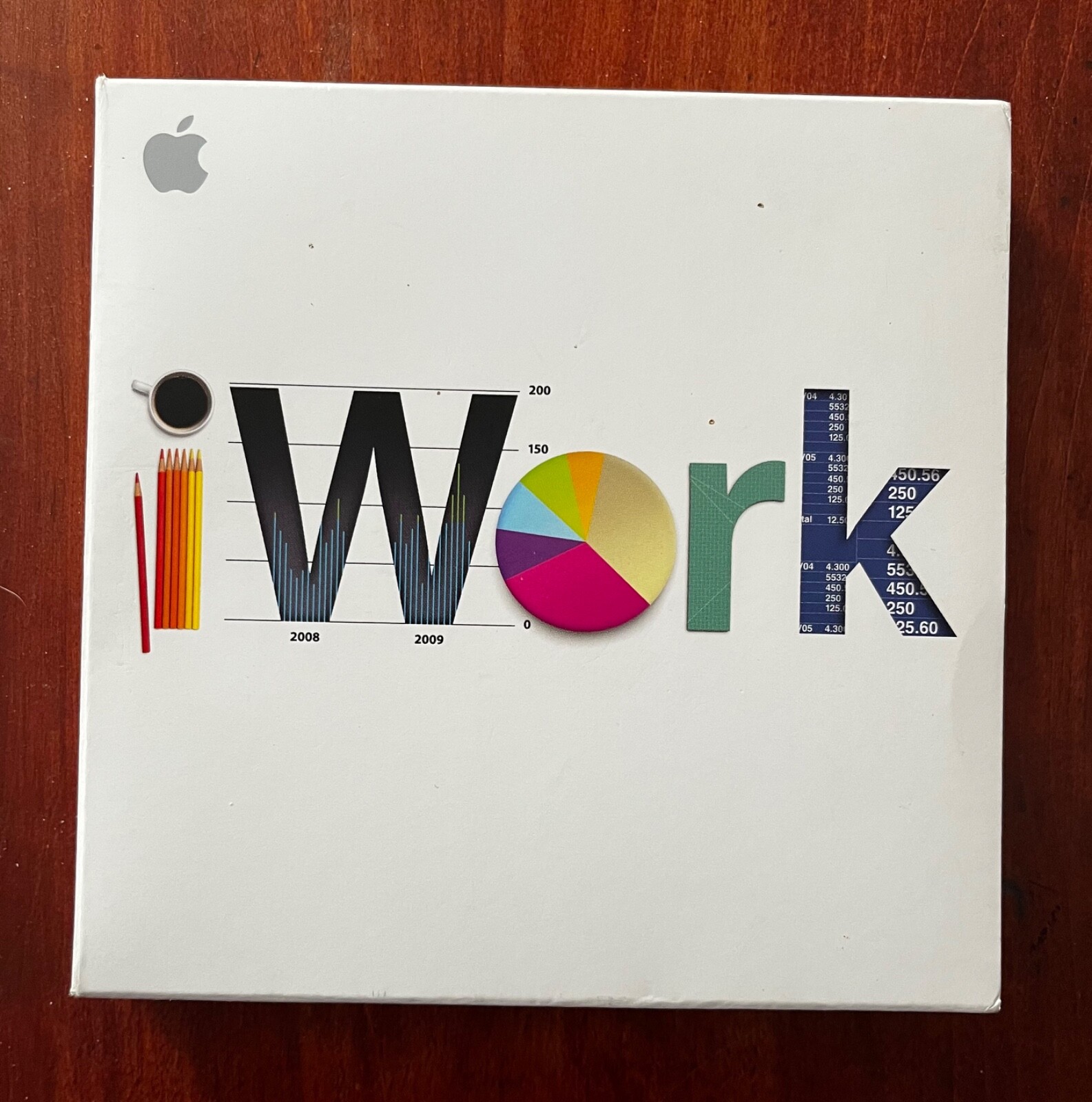 Apple iWork '09 Retail V9.0.1 Full Version MB942Z/A Installer DVD and docs