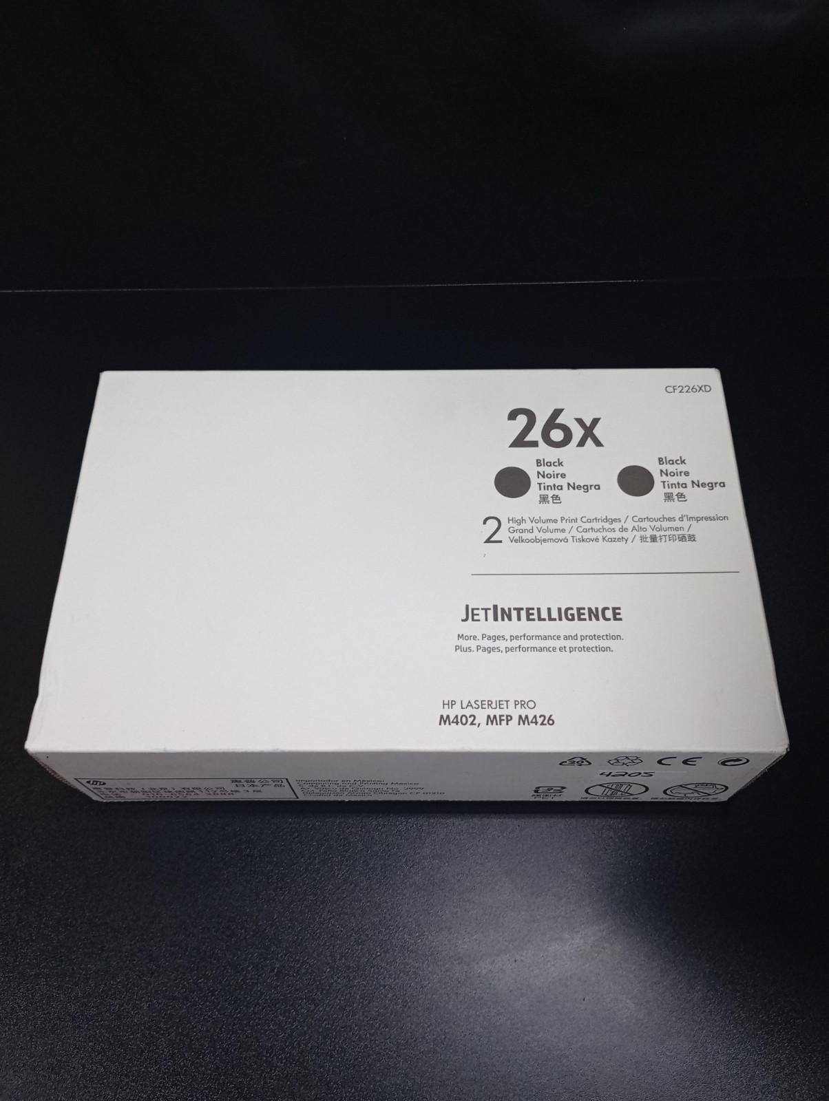 HP CF226XD - 26X - BLACK - HIGH VOLUME PRINT CARTRIDGE - BRAND NEW - TONER