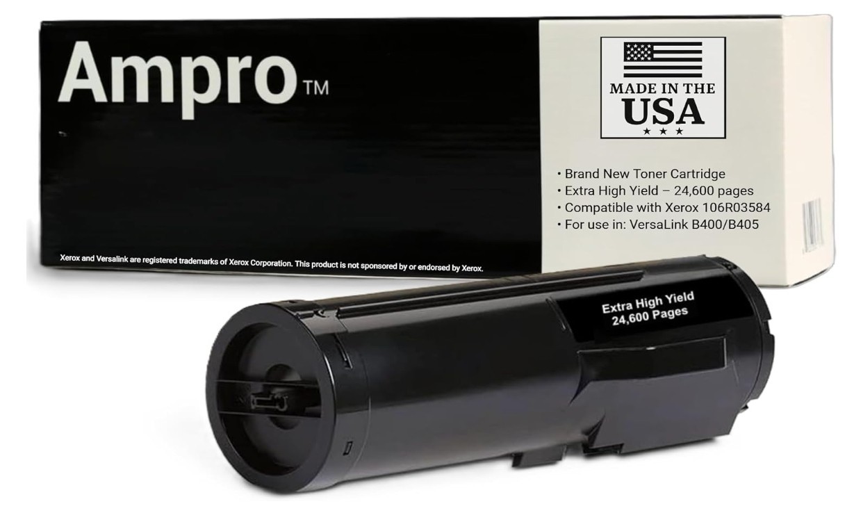 Made in The USA Compatible Toner Cartridge for Xerox VersaLink B400 B405 – Extra