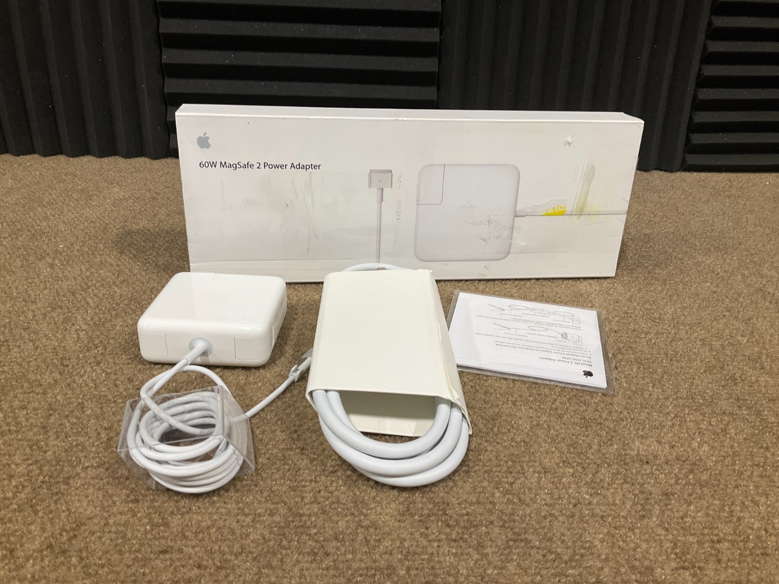 Apple MagSafe AC Adapter 60 watt Authentic MD565LL/A ❤️️✅❤️️✅ OPEN BOX