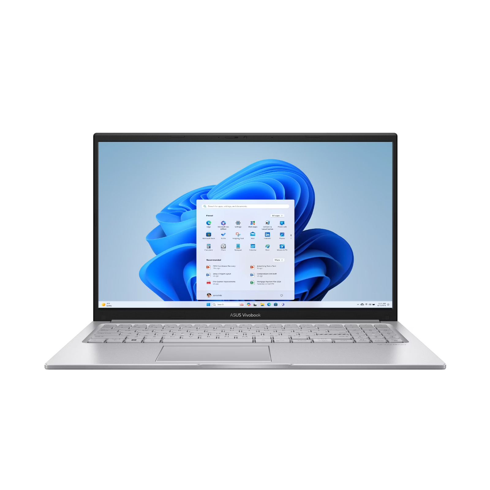 ASUS Vivobook 15.6" FHD Core 5-1334U 8GB 512GB SSD Silver Laptop F1504VA