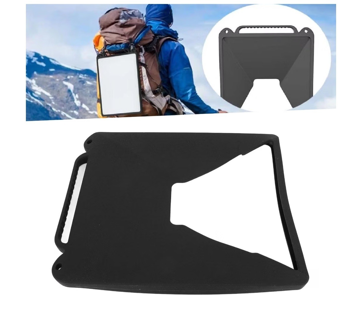 Mini Silicone Protective Cover for Mini Starlink Satellite Dish Black With 