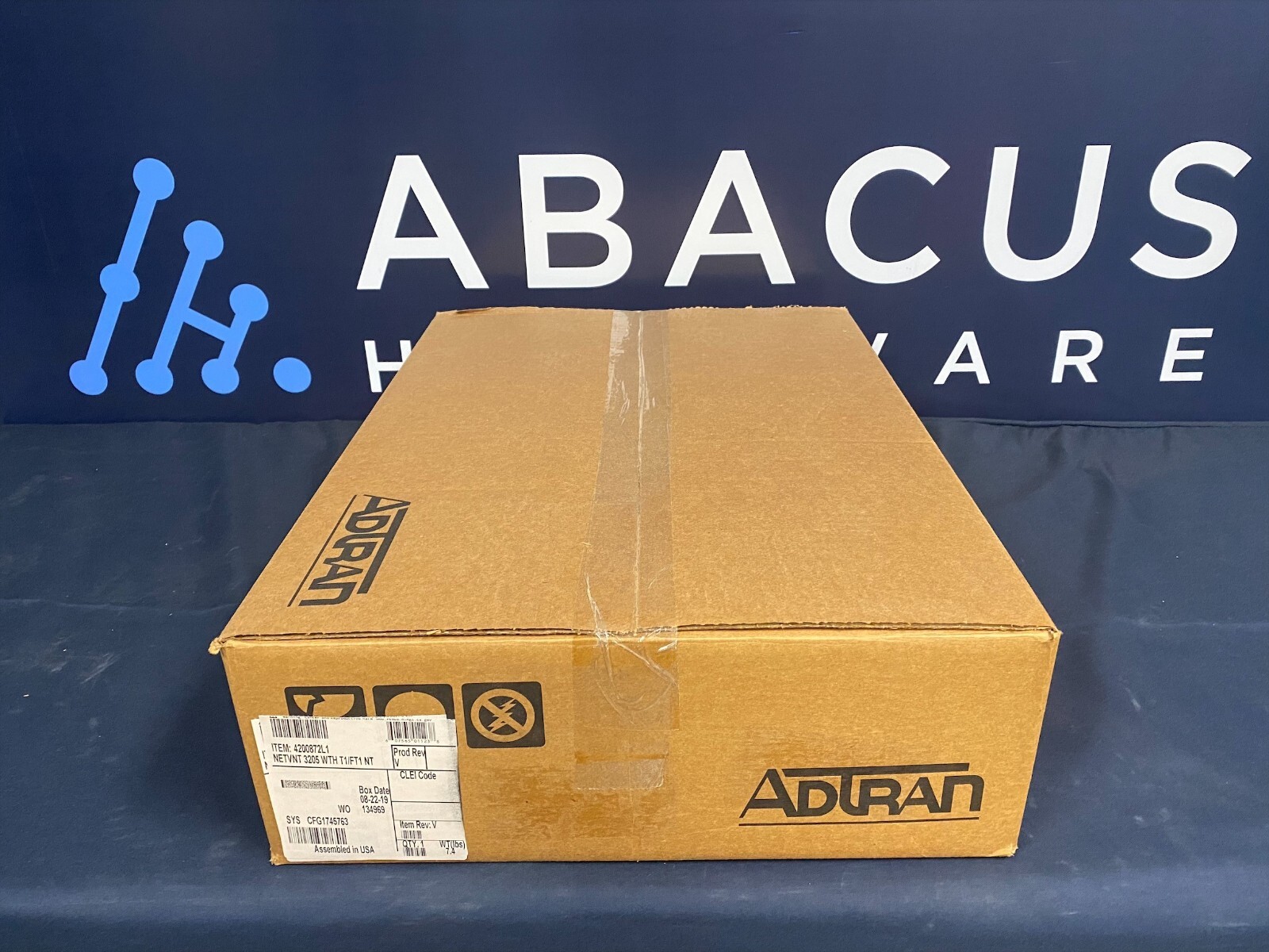 Adtran 4200872L1 LT NetVanta 3205 1-Port 10/100Base-TX LAN Access Router