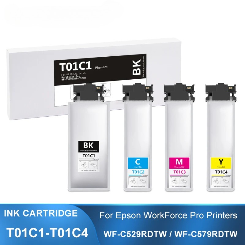 T01C1-T01C4 Ink Cartridge For Eps C579R WF-C529RDTW WF-C579RD2TWF WF-C579RDTWF