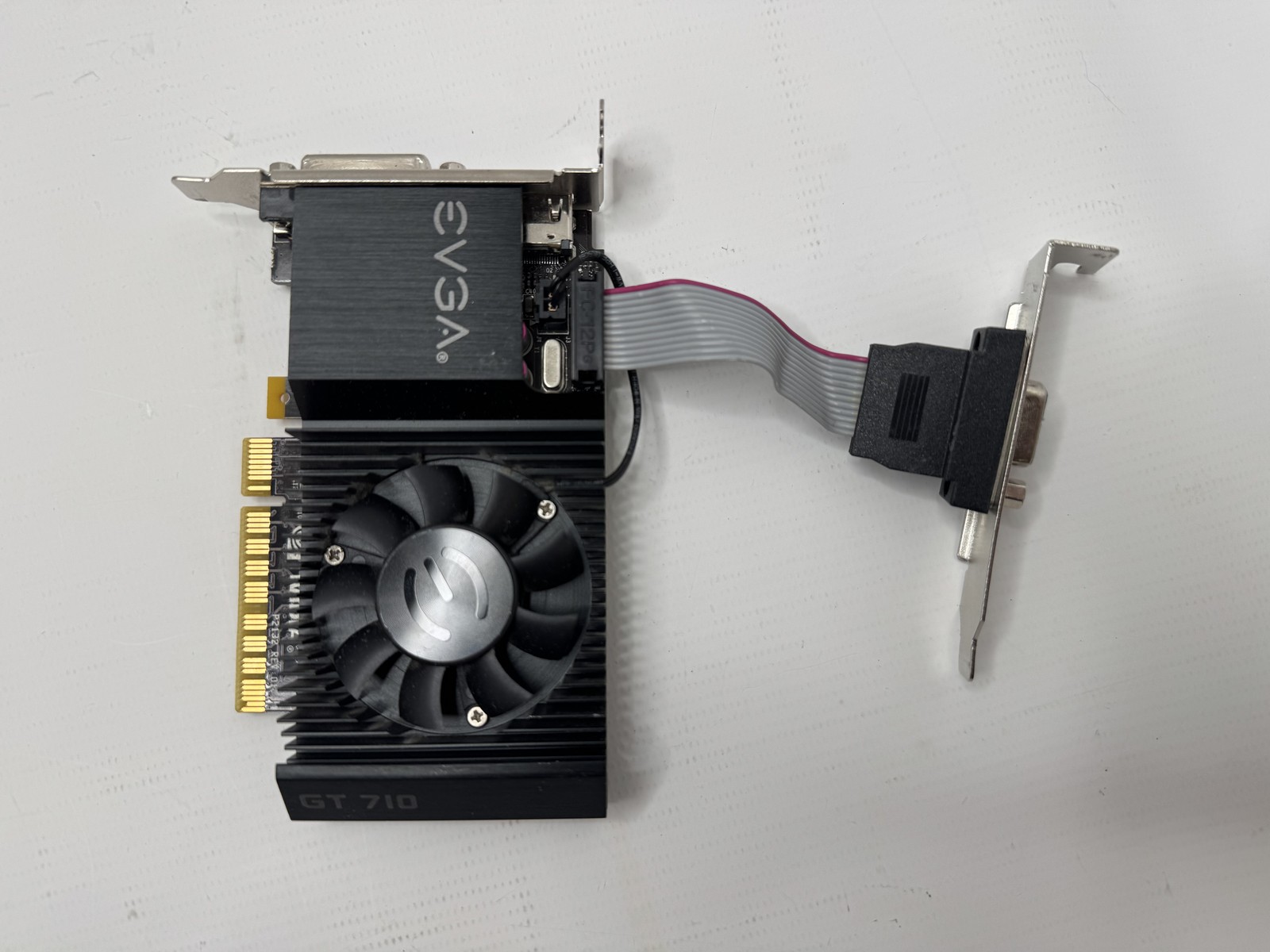 EVGA NVIDIA GeForce GT 620 2GB DDR3 Black SFF PCIe Graphics Card HDMI DVI-D VGA