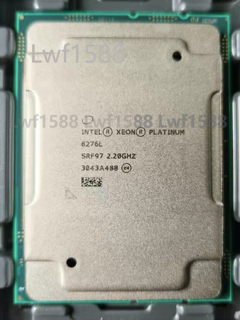 Intel Xeon Platinum 8276L SRF97 2.2GHz 28Core 56Threads LGA3647 CPU processor