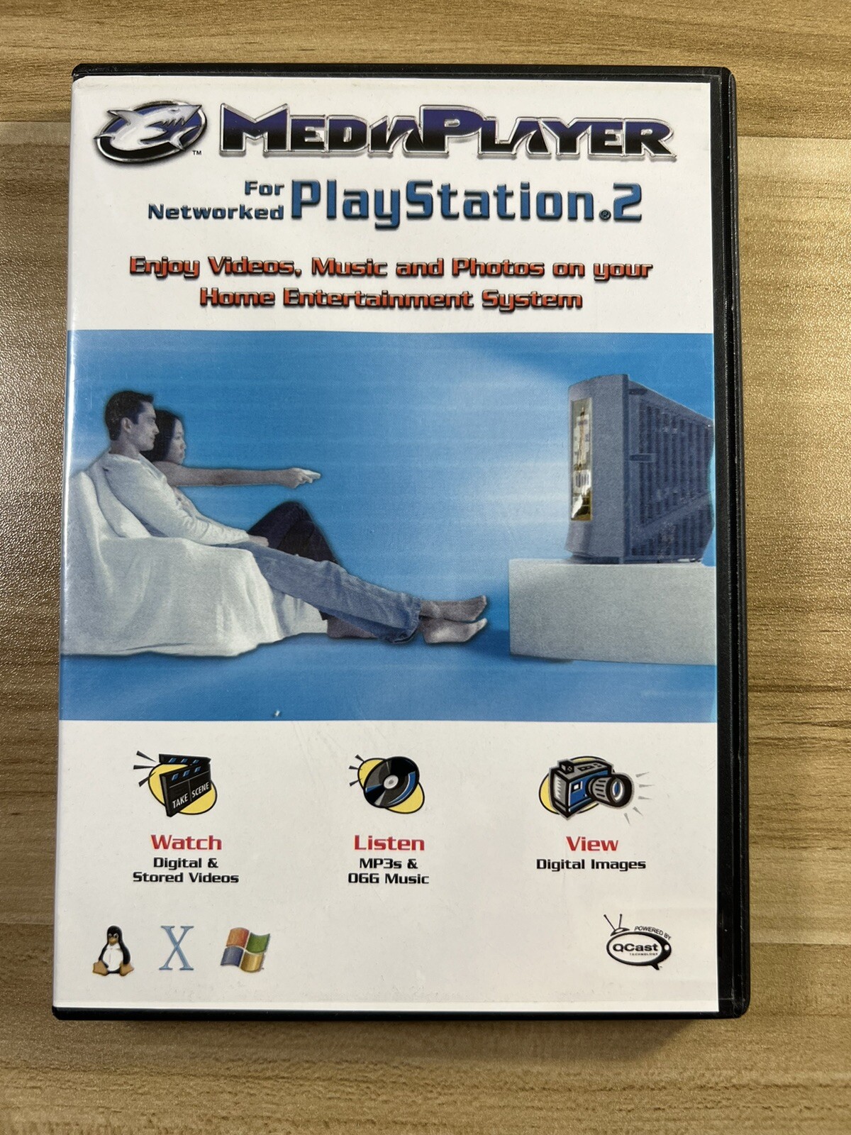 Gameshark Media Player PS2 Playstation (((MISSING DISC 1)))