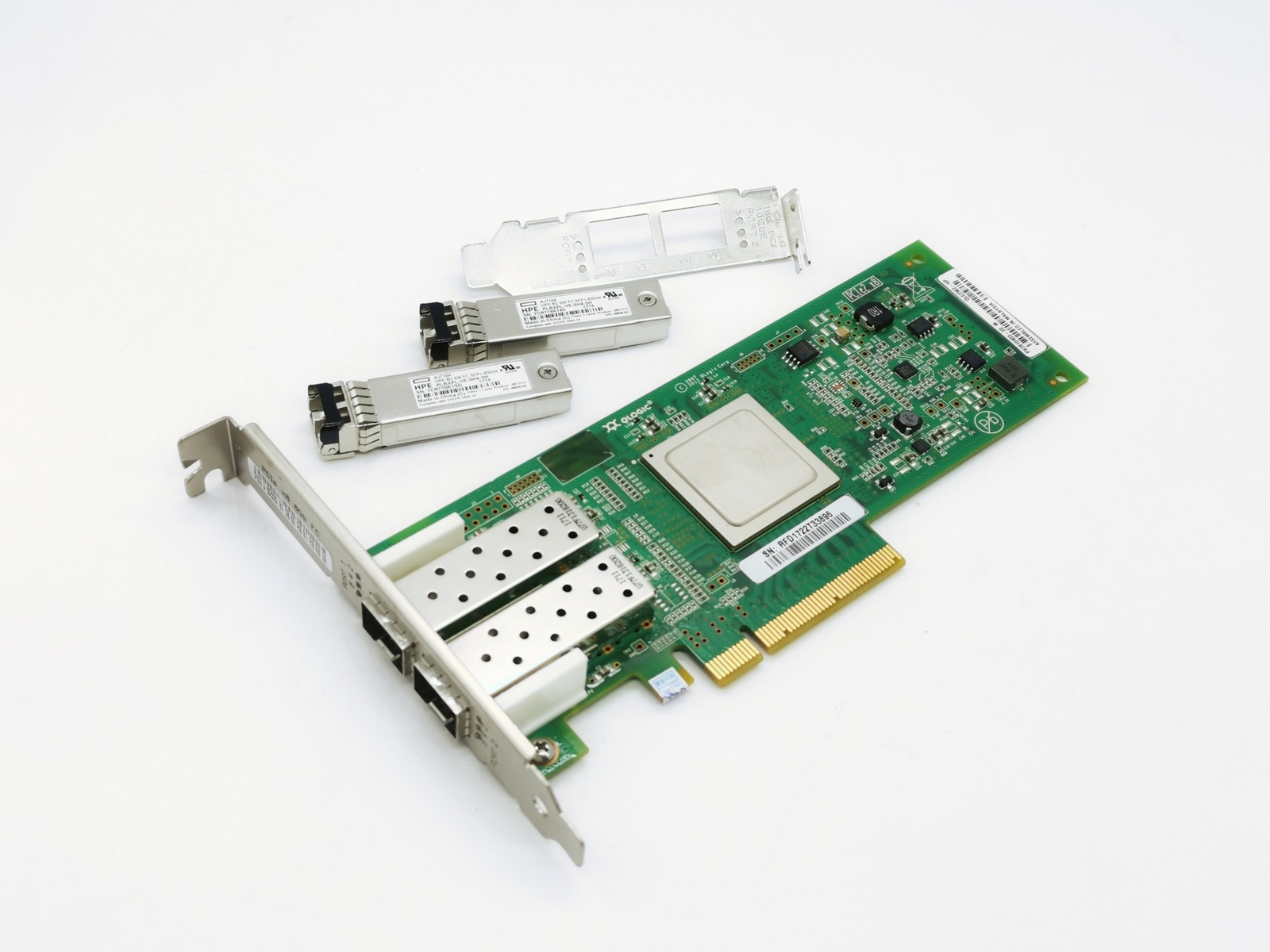 NEW HP AJ764A AJ764 489191-001 / QLE2562 82Q 8GB Dual Port PCI-E FC HBA