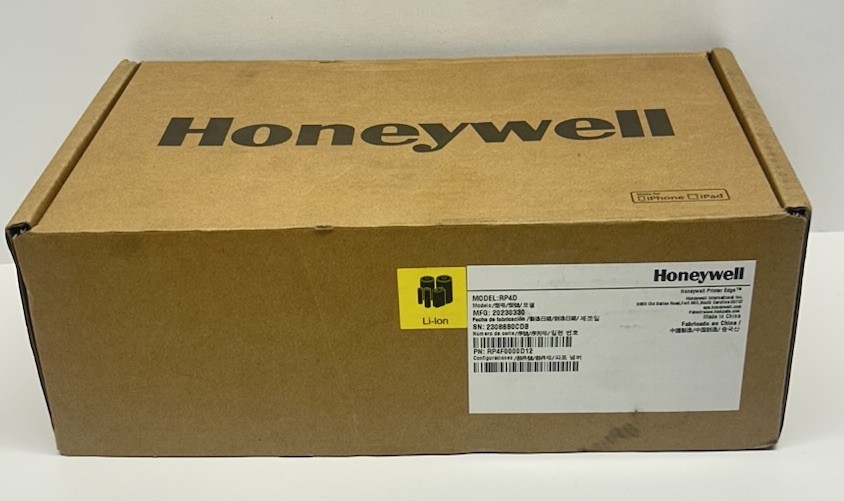 Honeywell RP4F RP4D Mobile 4" Bluetooth & WiFi Label Printer RP4F00N0D12